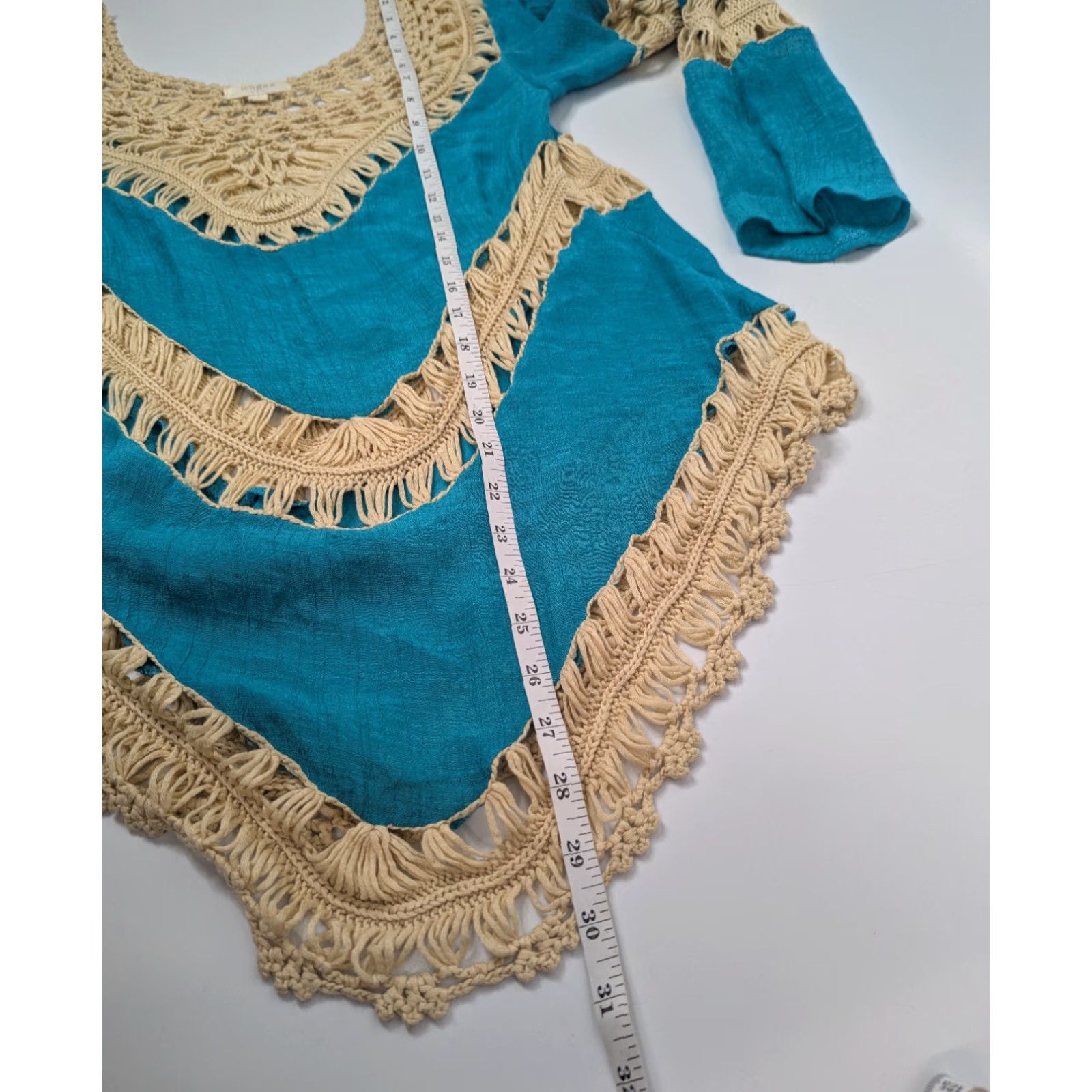 Vintage **UMGEE Turquoise Tunic Croquet Top Size Small** User: UMGEE Turquoise Tunic Croquet Top Size Small Size S / US 4 / IT 40 - 4 Thumbnail