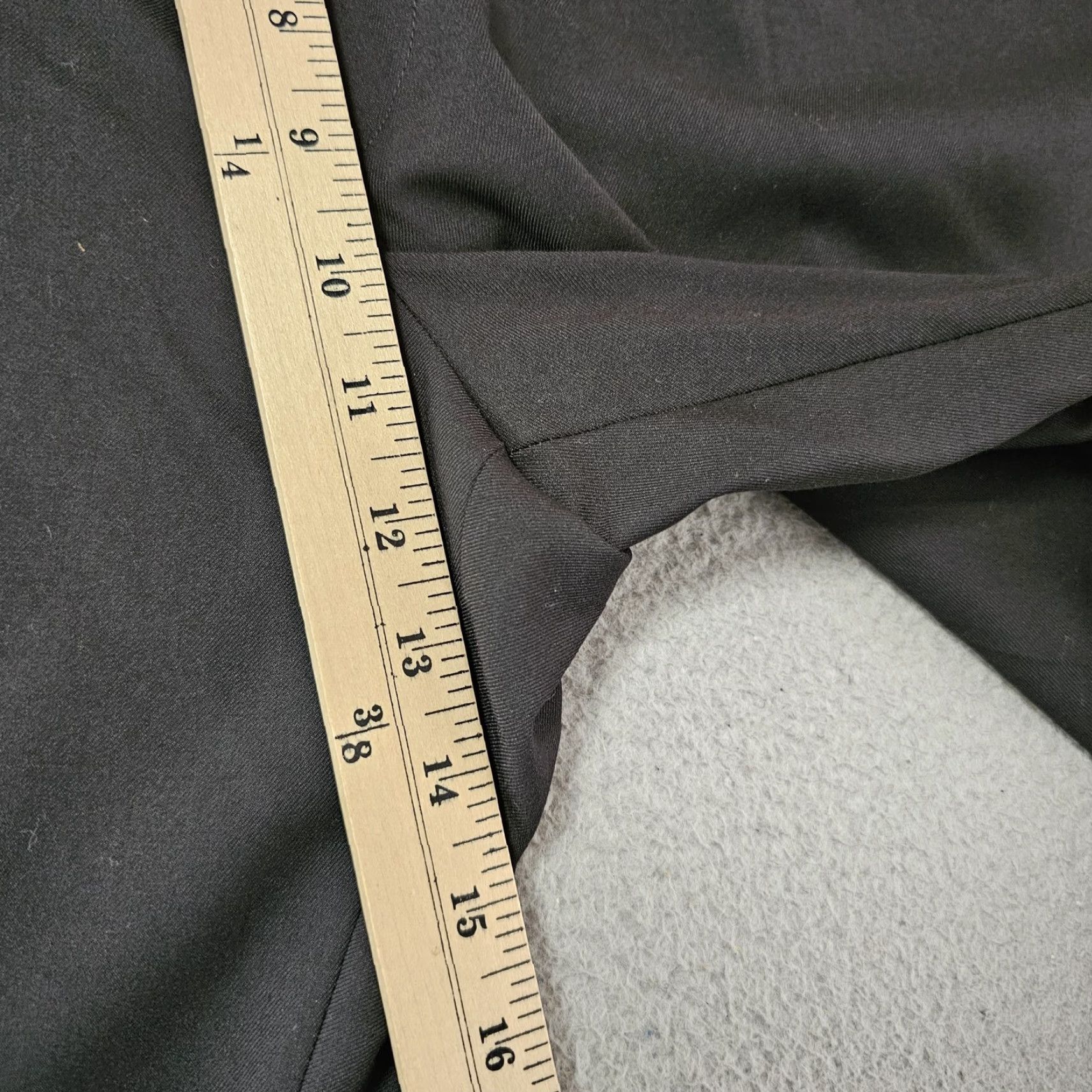 Kenneth Cole Kenneth Cole Reaction Pants Mens 40x32 Black Dress Slacks Flat Front Office Work Stretch Pockets Size US 40 / EU 56 - 5 Thumbnail