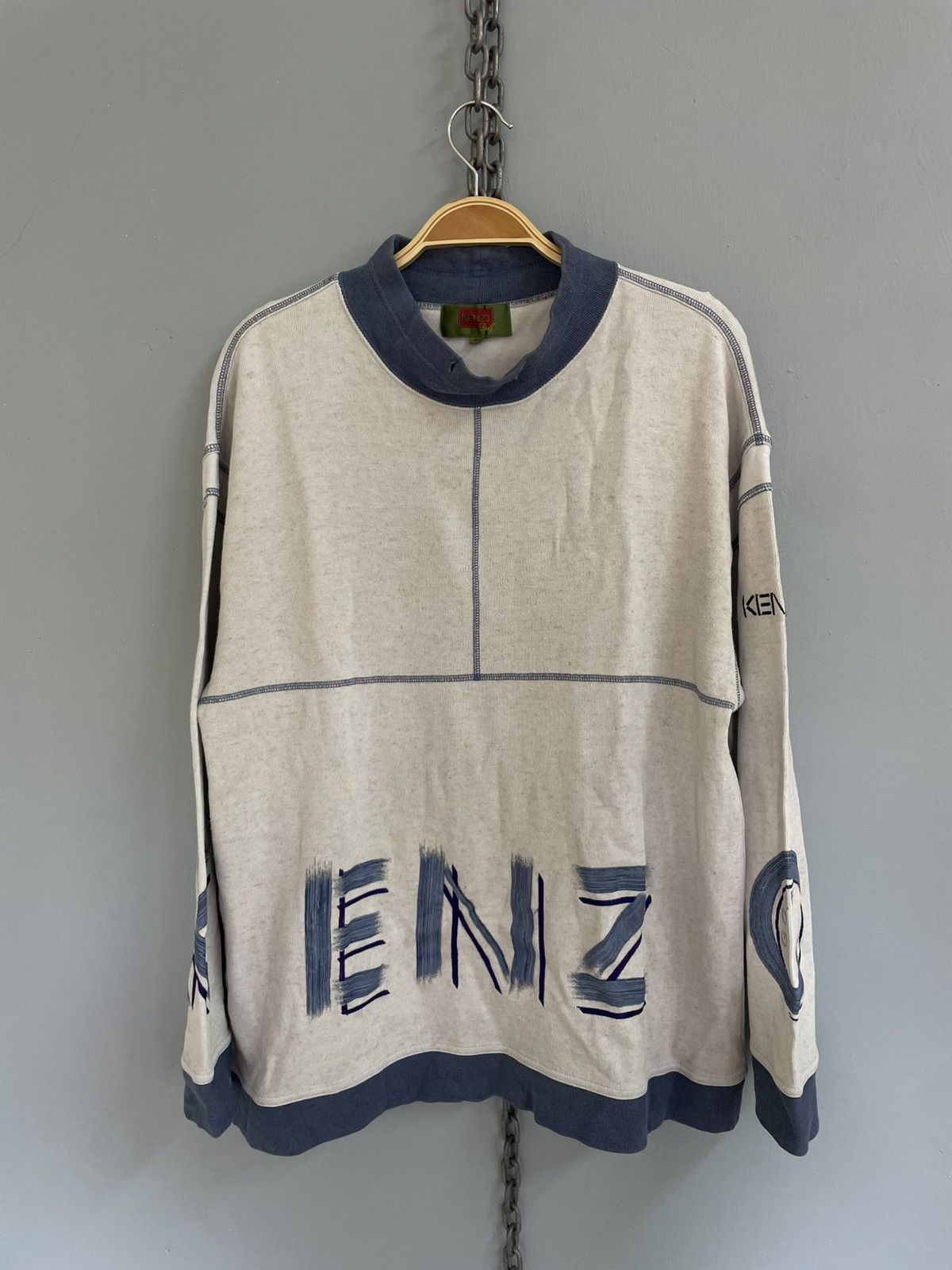 Kenzo Vintage Kenzo Golf sweatshirt Size US M / EU 48-50 / 2 - 1 Thumbnail