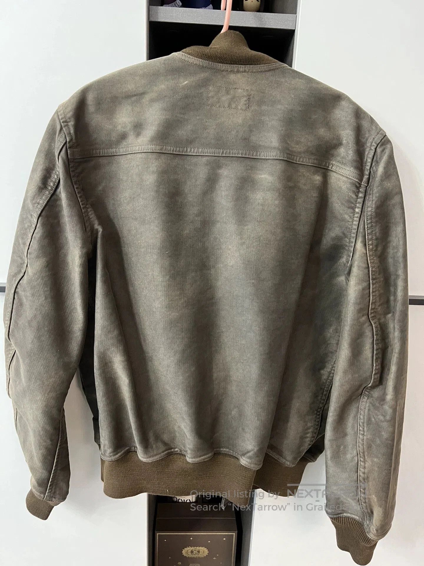 RRL Ralph Lauren vintage rrl baseball jacket in gray. Size US M / EU 48-50 / 2 - 7 Thumbnail