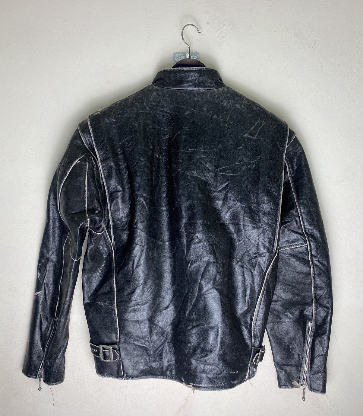 Other Vintage R.B.C Boad Masters Motorcycles Leather Jacket Size US L / EU 52-54 / 3 - 2 Thumbnail