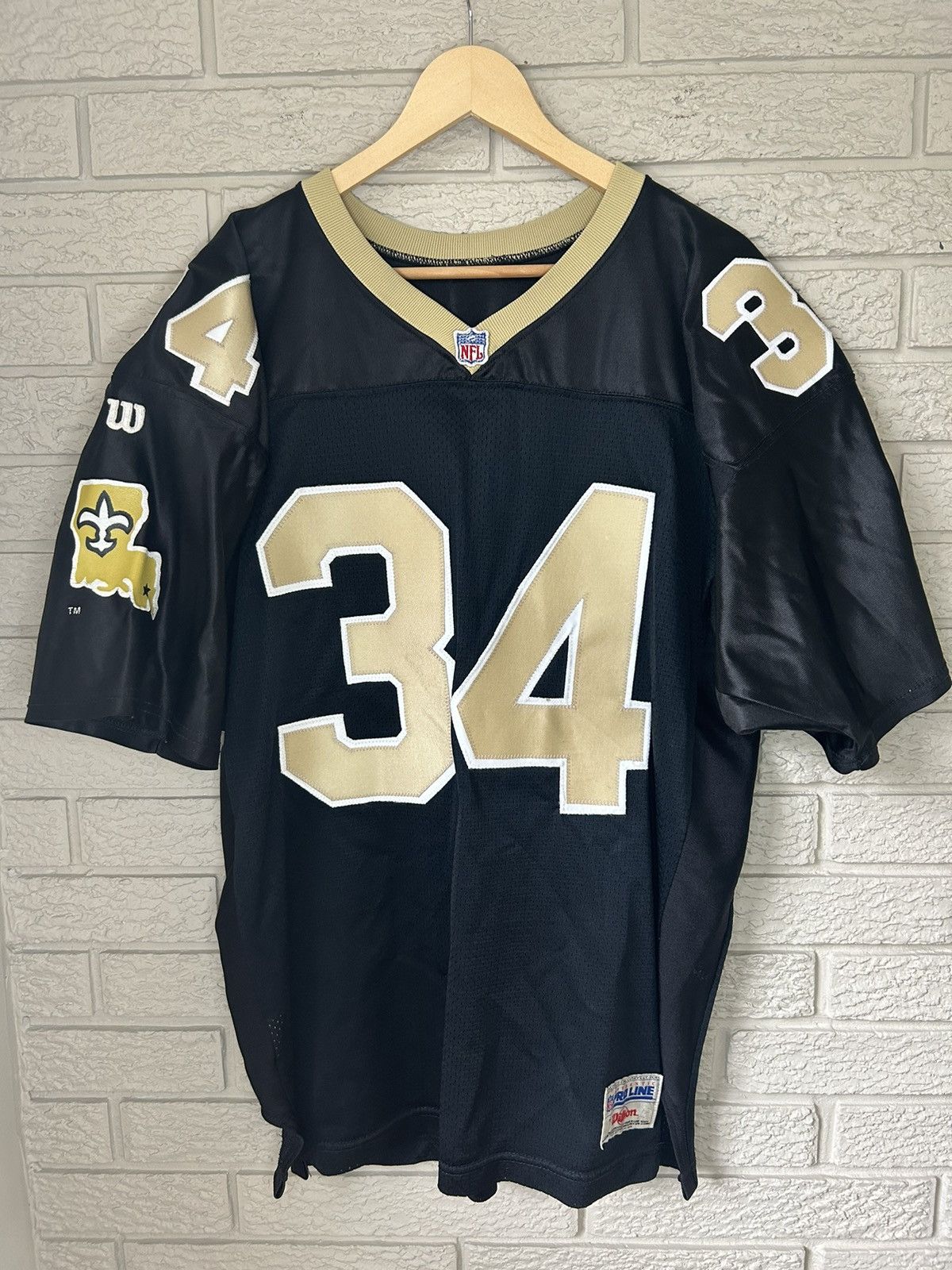 Vintage Wilson Pro Line Ricky Williams New Orleans Jersey