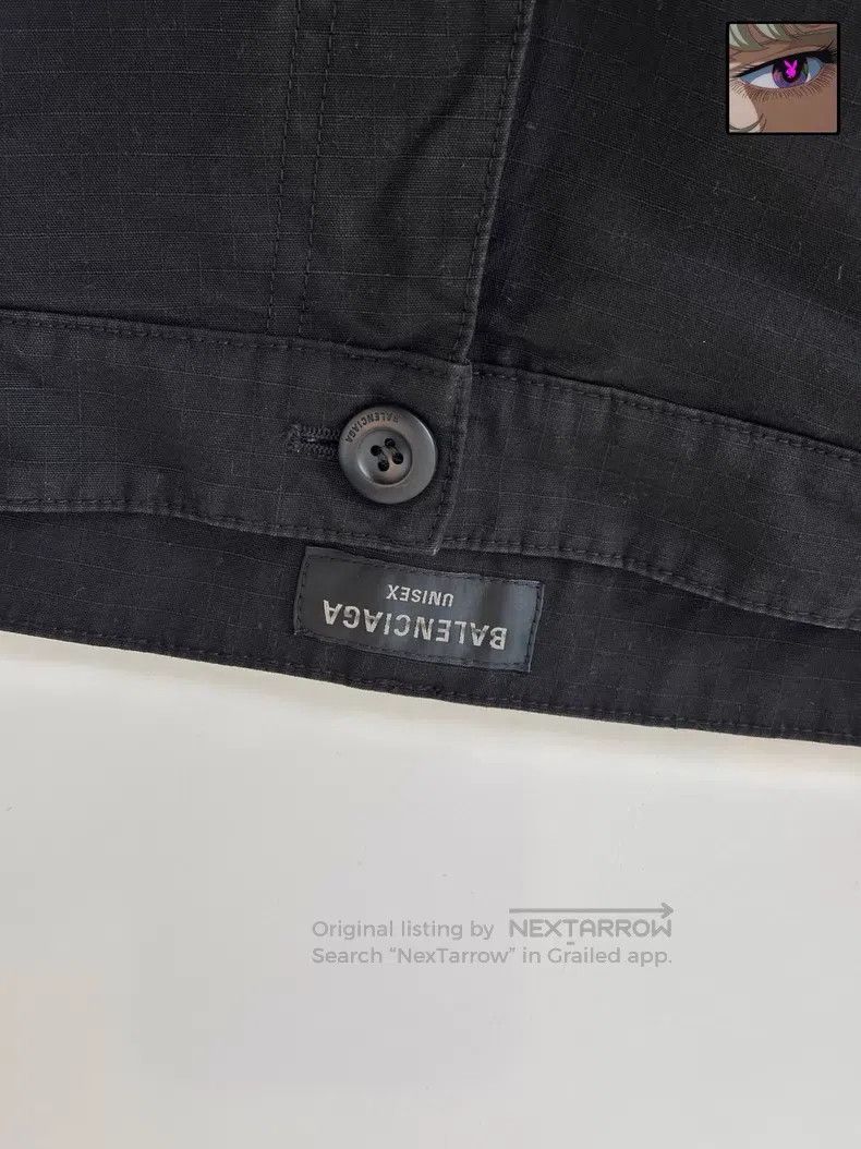 Balenciaga Balenciaga size XS Bell-bottom work pants, black Size US 27 - 3 Thumbnail