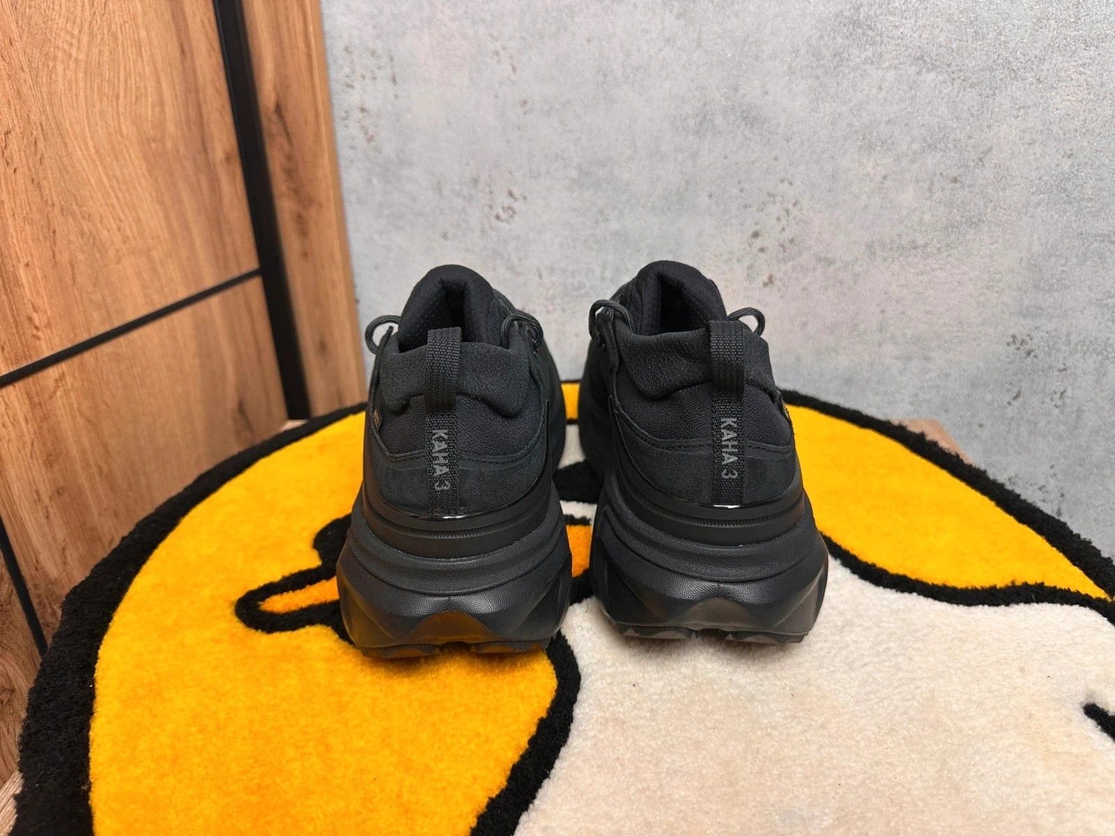 Hoka Kaha 3 Low GTX shoes gore Tex sneakers black size US12