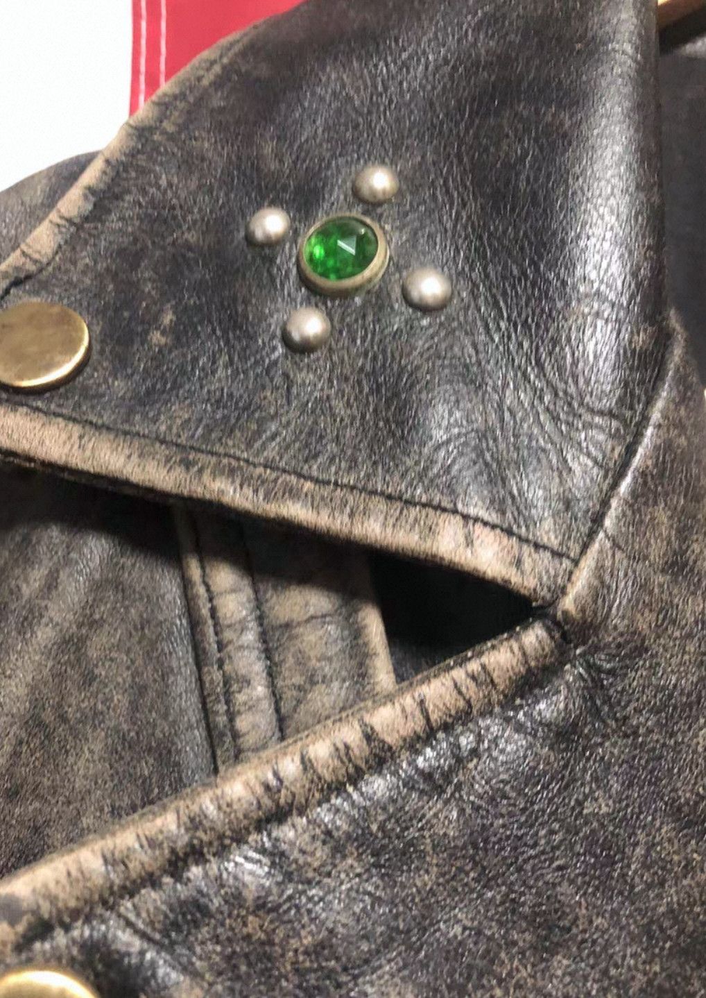 RRL Ralph Lauren RRL Ralph Lauren Motorcycle zippered gemstone leather jack Size US M / EU 48-50 / 2 - 5 Thumbnail