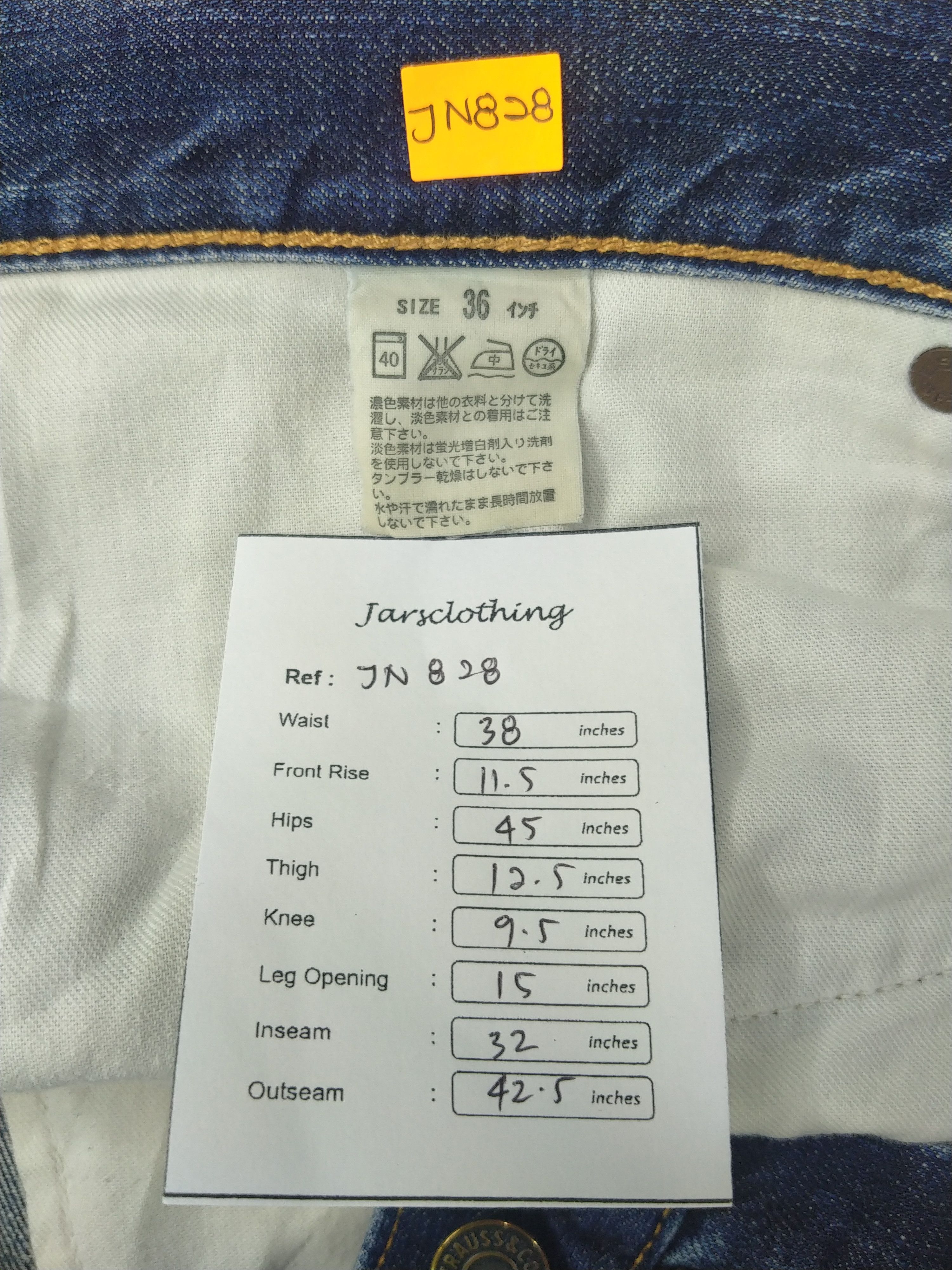 Levi's Blue Vintage Levi's 502 Distressed Denim 38x32 -JN828 Size US 38 / EU 54 - 8 Thumbnail