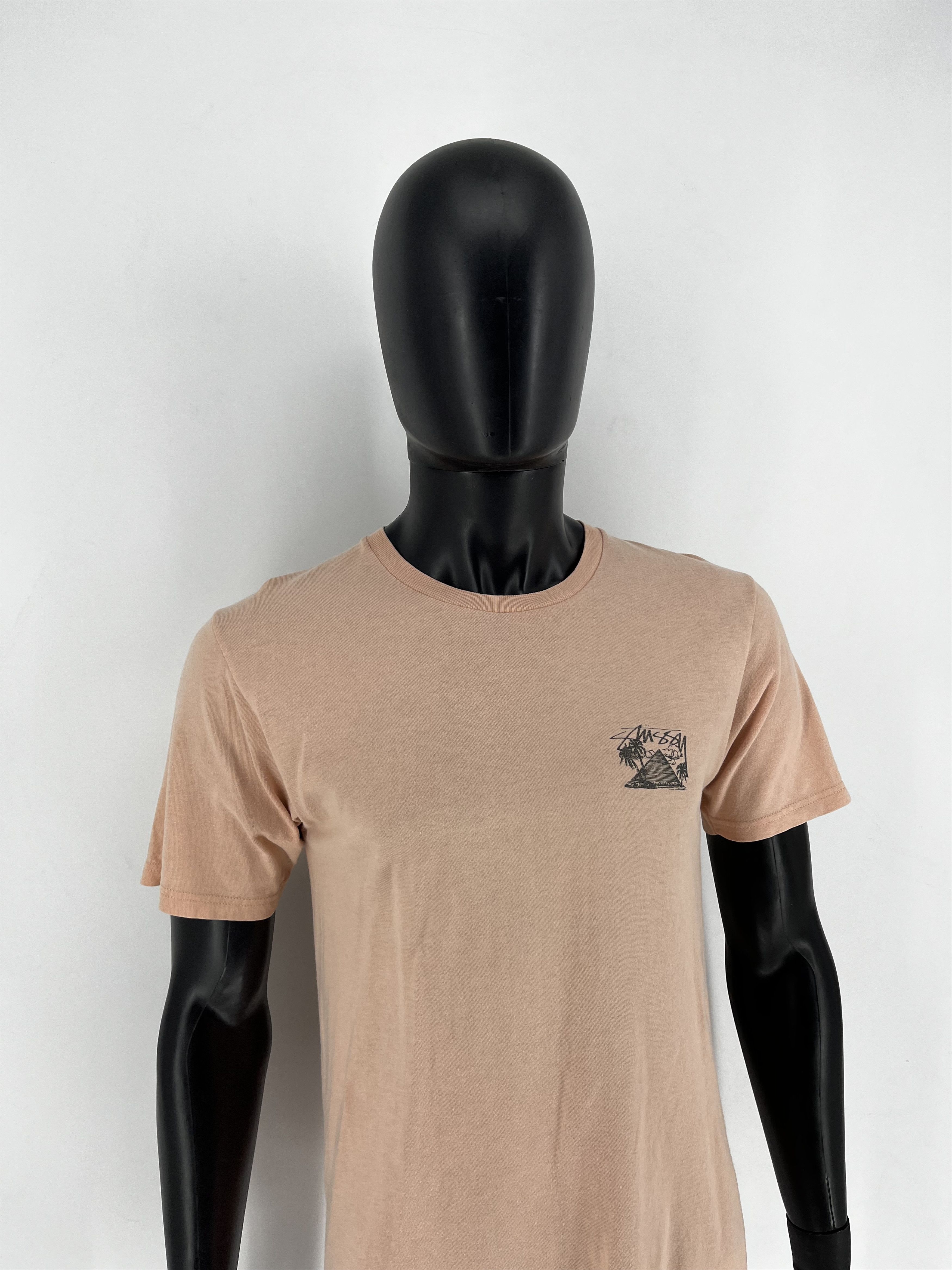 Other Stussy Overprinted Giza T Shirt Pale Salmon Size S Size US S / EU 44-46 / 1 - 5 Thumbnail