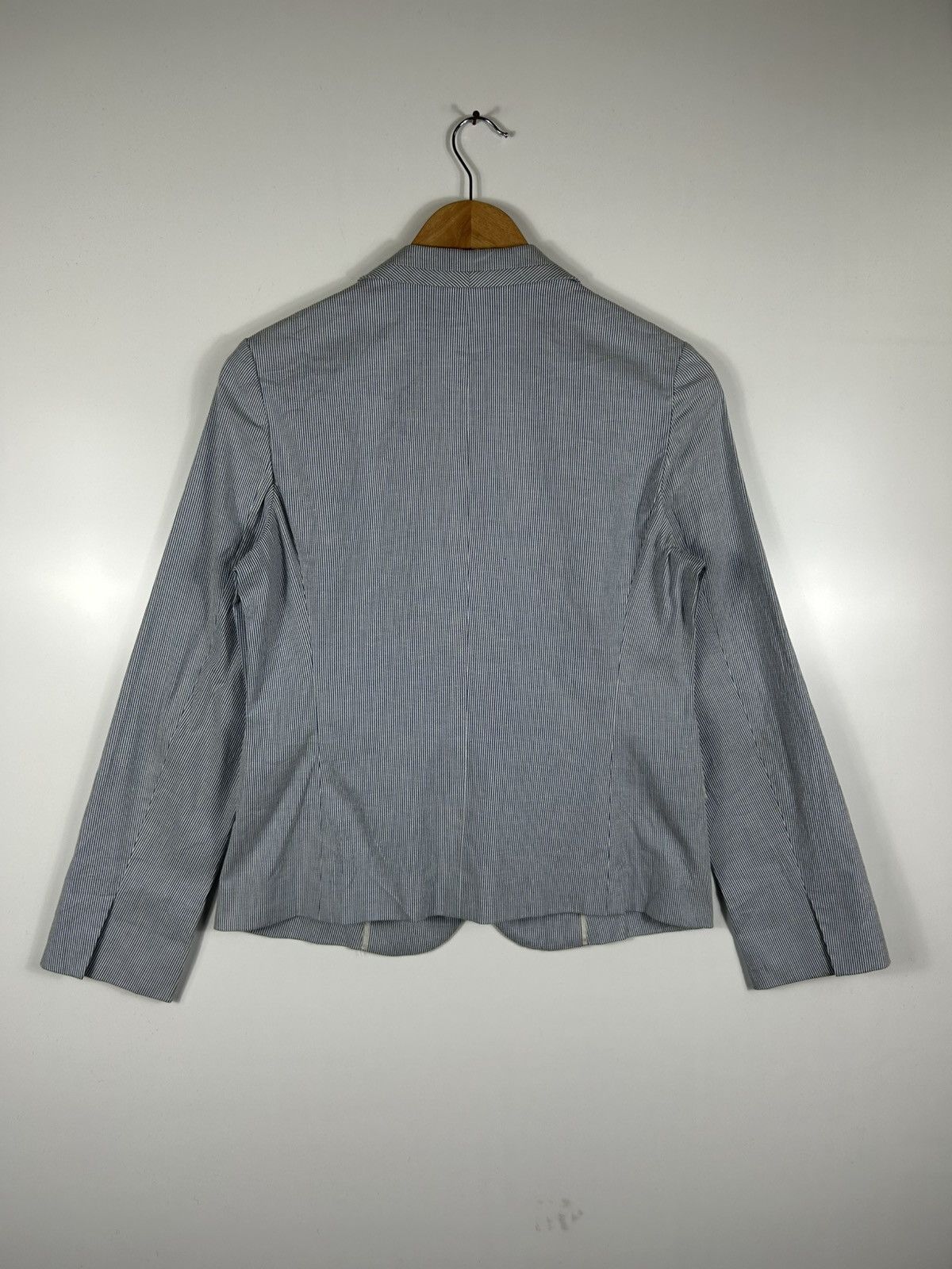 Aquascutum × Vintage 🔥Aquascutum London Hickory Stripes Single Breast Coat Size S / US 4 / IT 40 - 14 Thumbnail