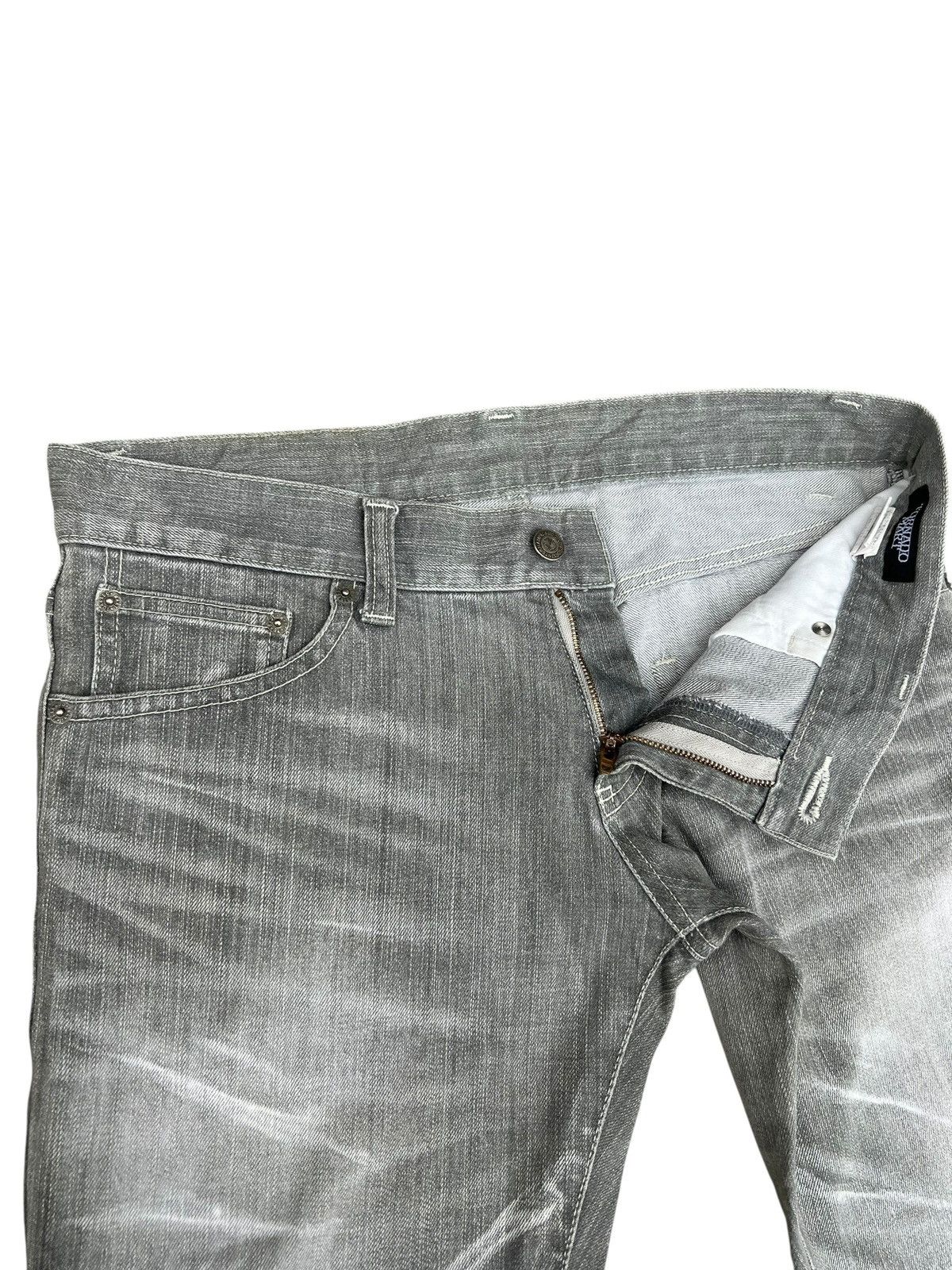 Tornado Mart Tornado Mart Distressed Fade Denim Flare Jeans Size US 31 - 5 Thumbnail
