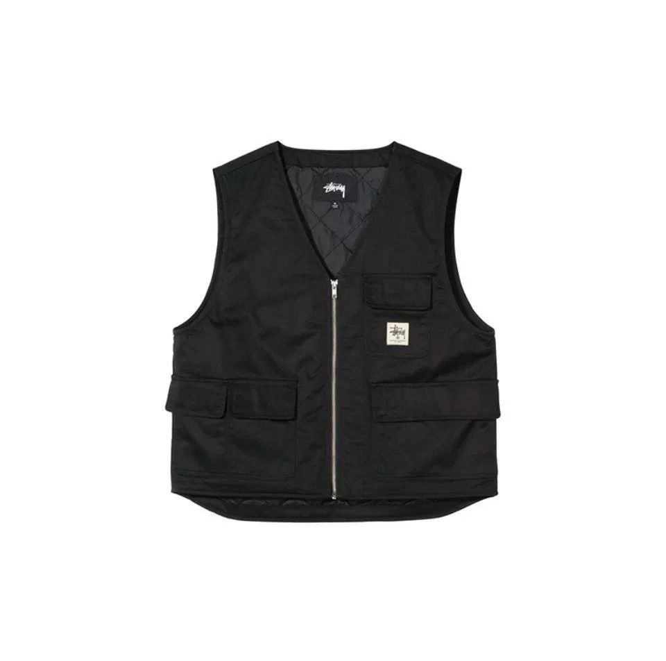 Stussy stussy insulated work vest with pockets Size US L / EU 52-54 / 3 - 1 Thumbnail