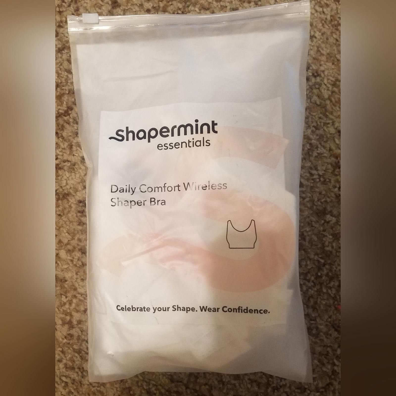 Designer NWT Shapermint Essentials Daily Comfort Bra White Medium Size ONE SIZE - 1 Thumbnail