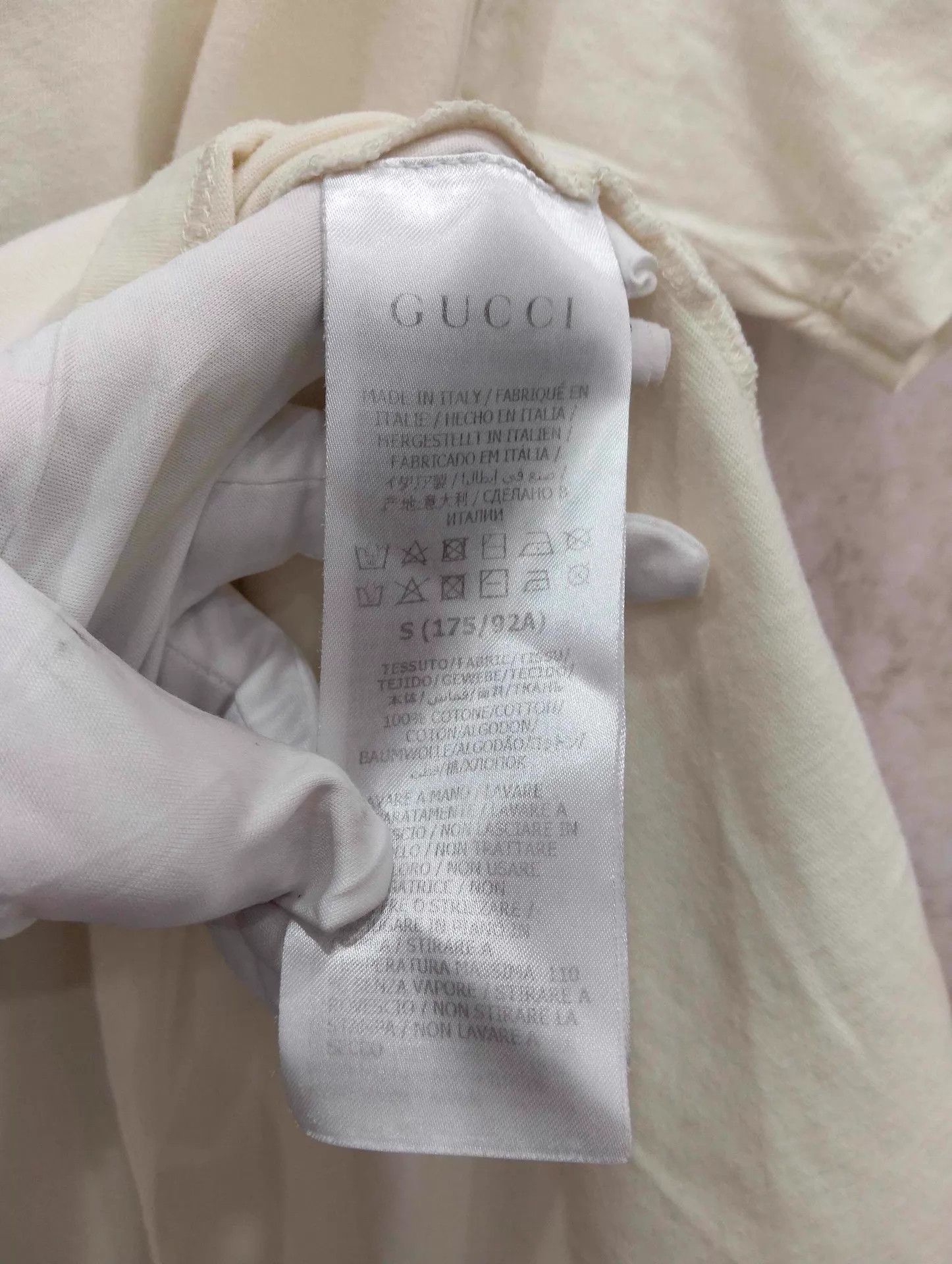 Gucci GUCCI logo print short sleeve Tee Size S Size US S / EU 44-46 / 1 - 5 Thumbnail
