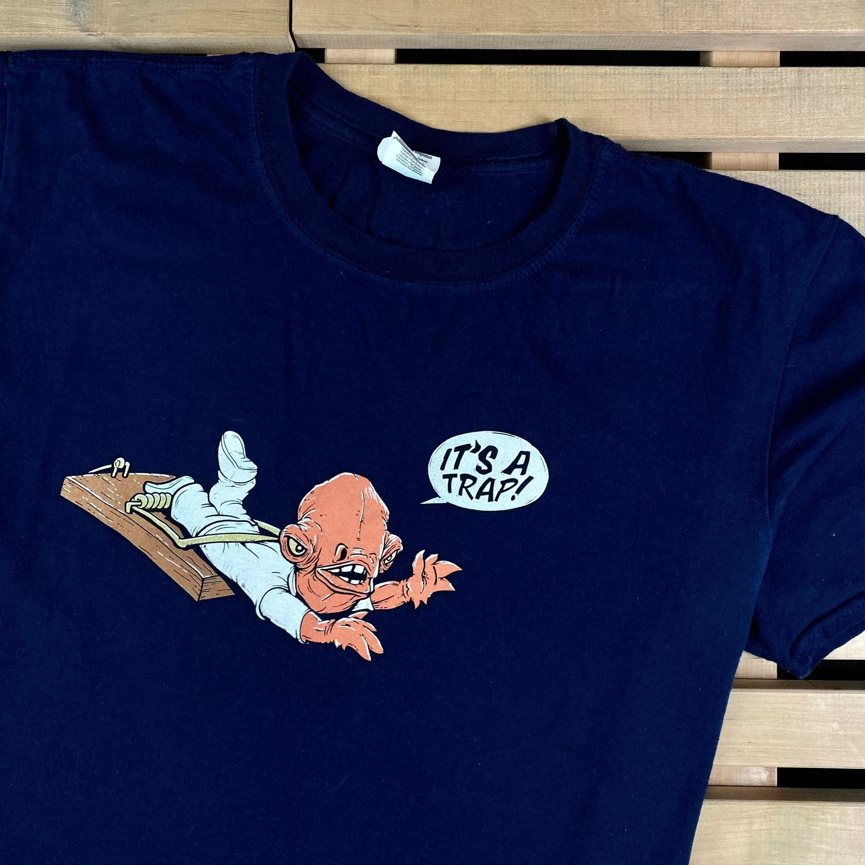 Cartoon Network × Vintage Mens Vintage T Shirt Its a Trap Size L Size US L / EU 52-54 / 3 - 2 Thumbnail