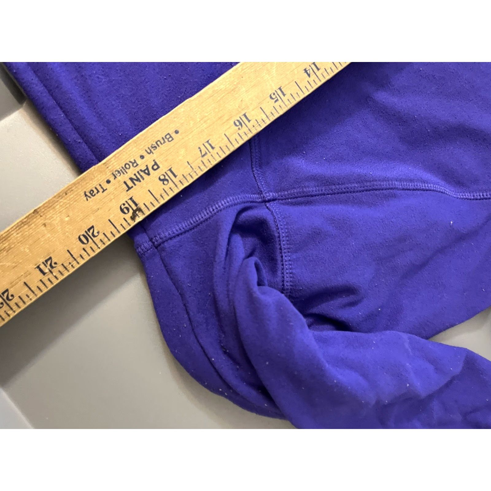 Adidas Adidas Hoodie Womens Medium 12-14 Purple Sweatshirt Pullover Logo Activewear Crew Neck Long Sleeve Pockets Size M / US 6-8 / IT 42-44 - 5 Thumbnail