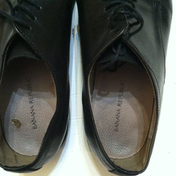 Banana Republic BANANA REPUBLIC MENS ITALIAN LEATHER DRESS SHOES SIZE: 10.5M Size US 10.5 / EU 43-44 - 4 Thumbnail