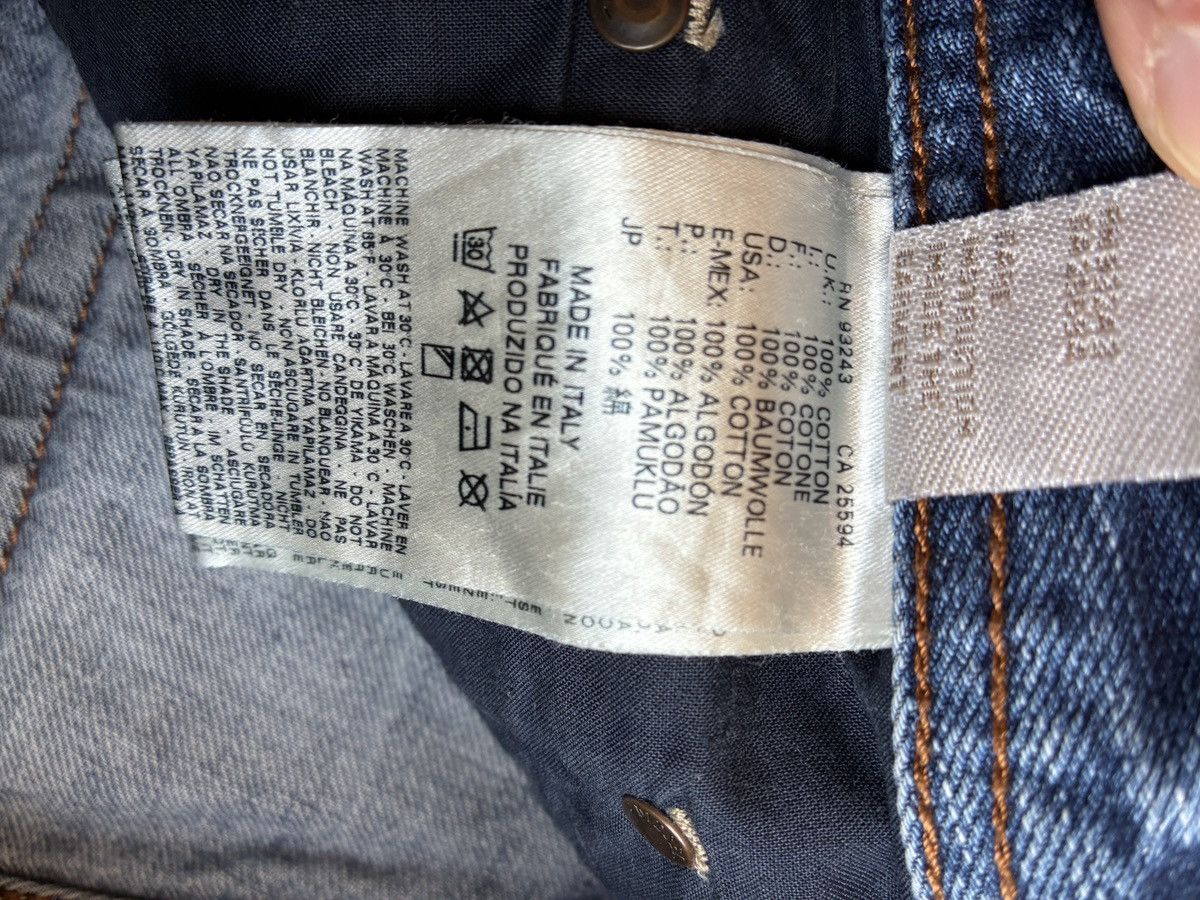 Diesel DIESEL SAFADO "Blue Eyecons" 0827V - Made in Italy - W33 L34 Size US 33 - 11 Thumbnail