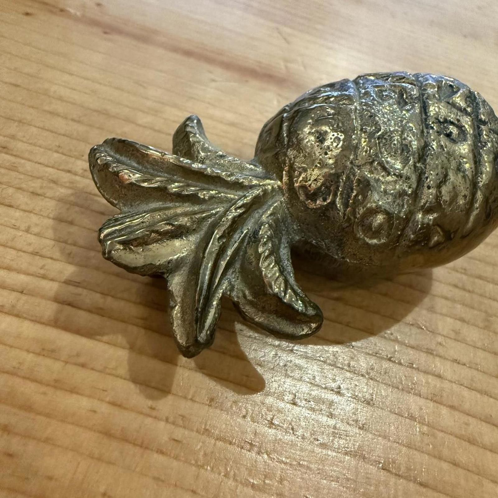 Other Vintage Brass Weighted Pineapple Size ONE SIZE - 3 Thumbnail