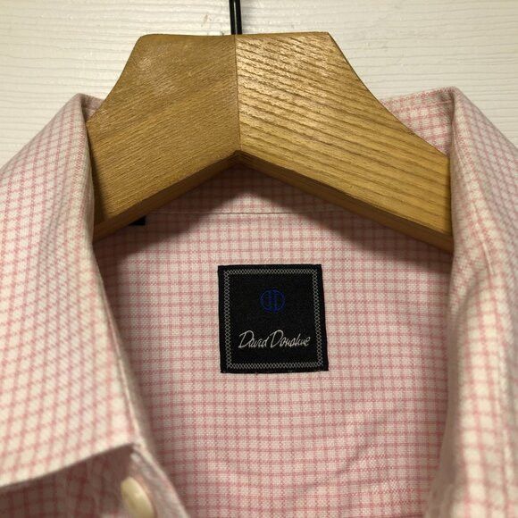 David Donahue David Donahue men's cotton dress shirt trim fit 18/34-35 Size US XXL / EU 58 / 5 - 3 Thumbnail