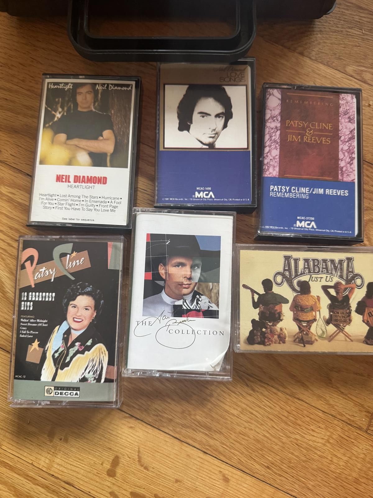 Other Vintage Country Music Cassette Tape Collection with Case Size ONE SIZE - 6 Thumbnail