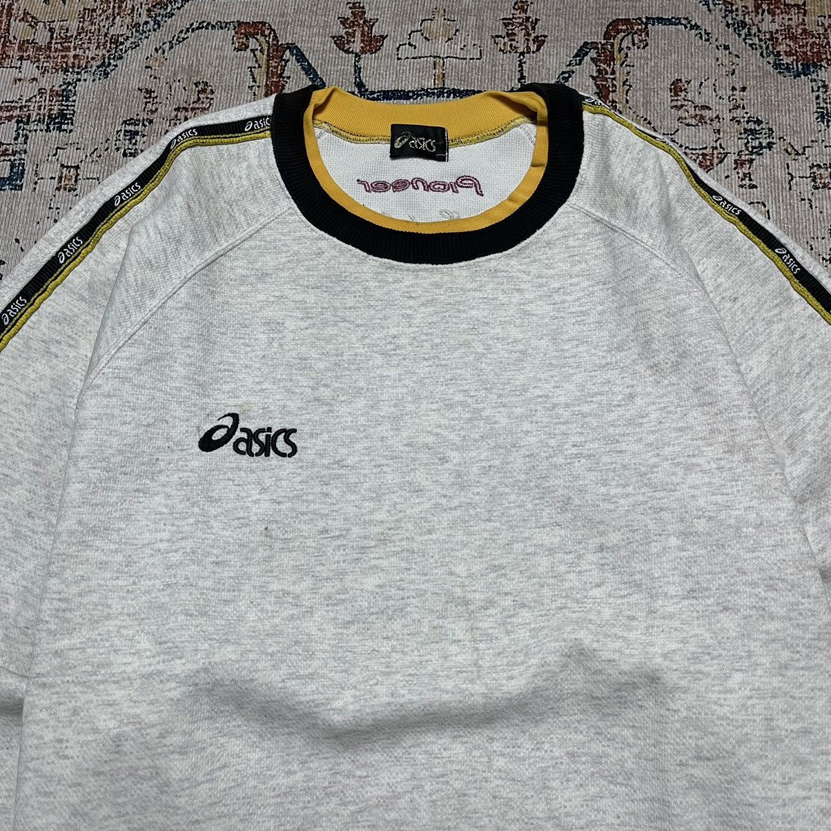 Asics × Vintage Sweatshirt Asics Stripes Size US XL / EU 56 / 4 - 2 Thumbnail