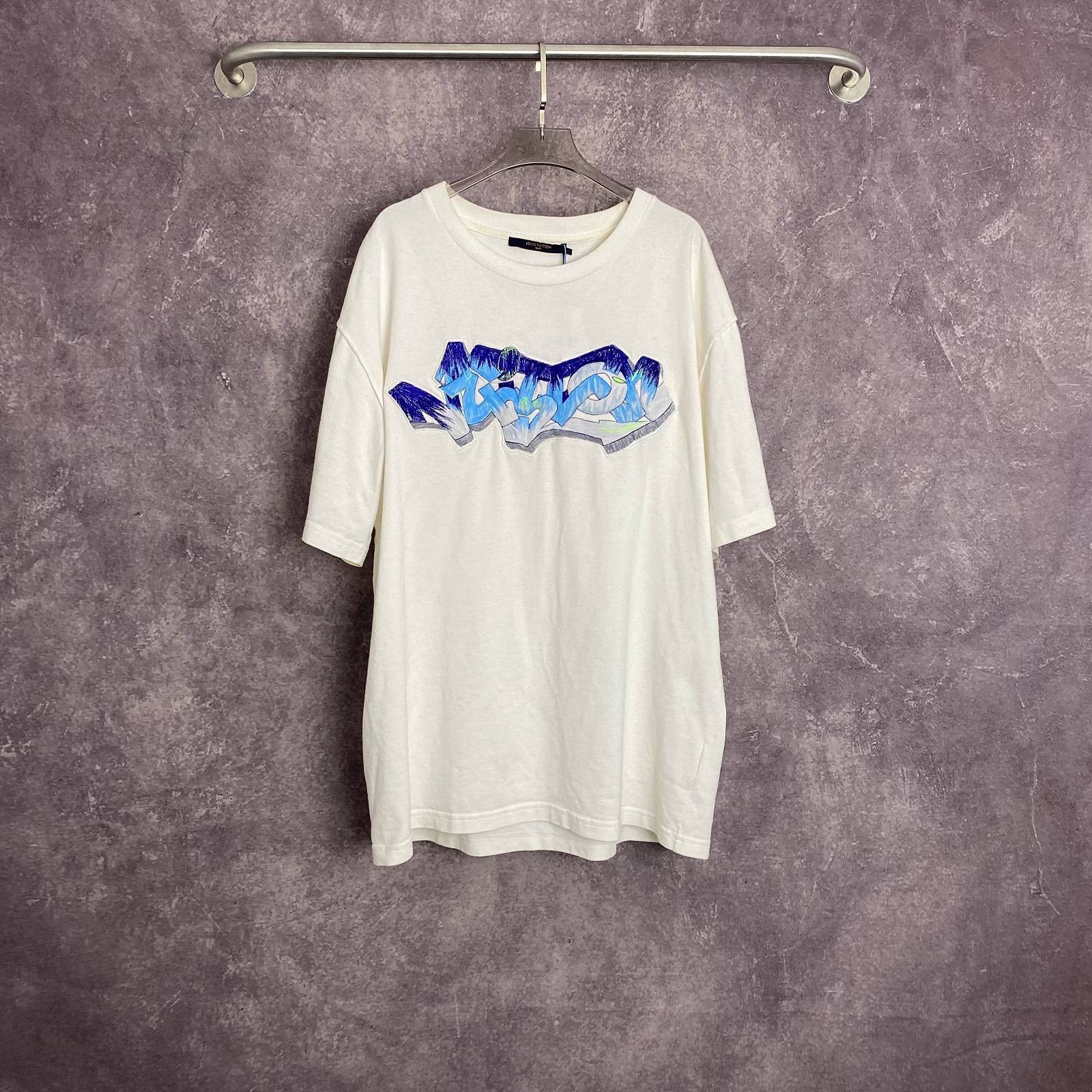 Louis Vuitton Louis Vuitton Graffiti Embroidered T-Shirt Size XXL Size US XXL / EU 58 / 5 - 1 Thumbnail