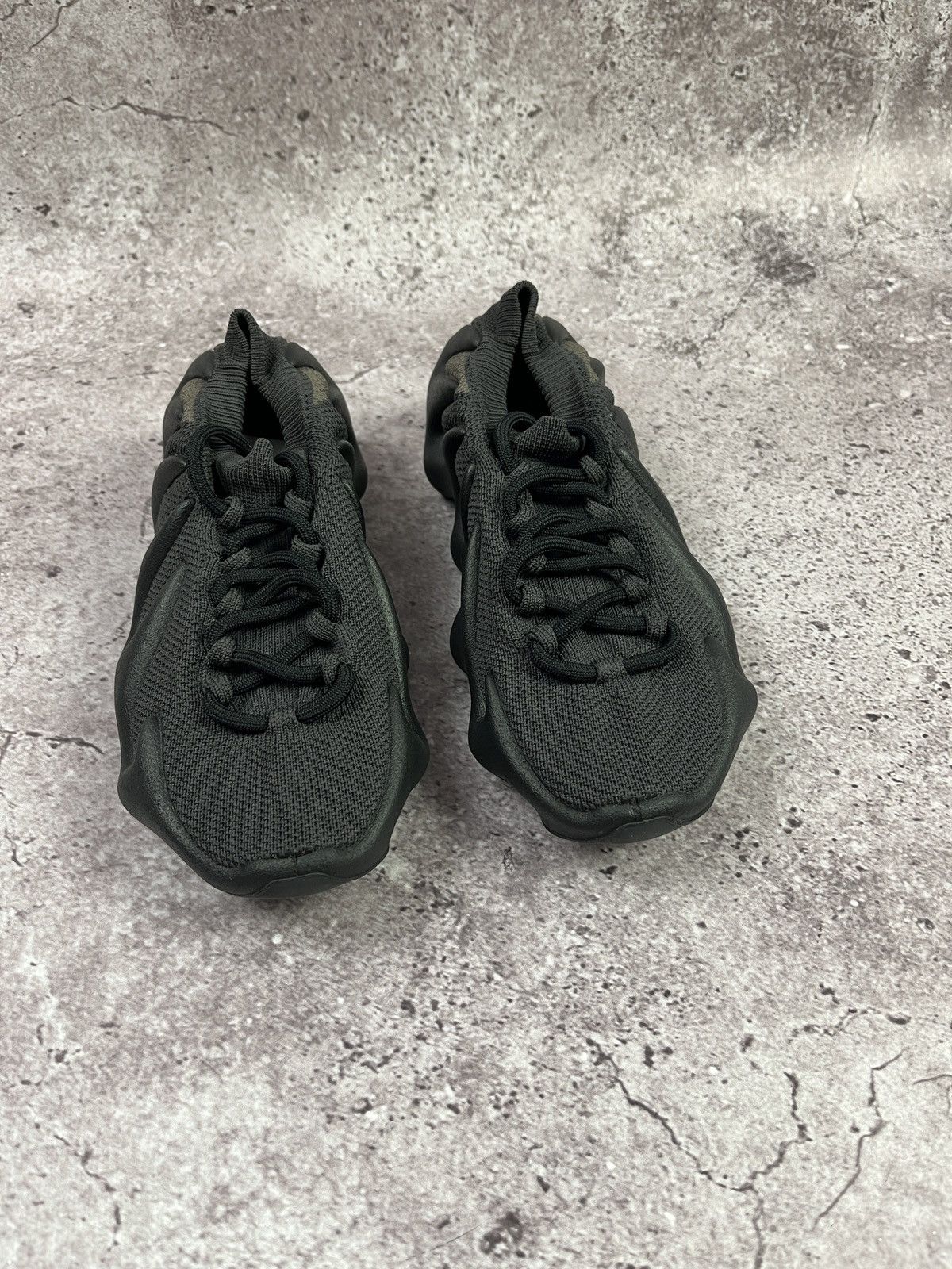 Adidas × Kanye West Adidas Yeezy Knit Runner Black Sneakers Women EU37 Techwear Size US 7.5 / IT 37.5 - 2 Thumbnail