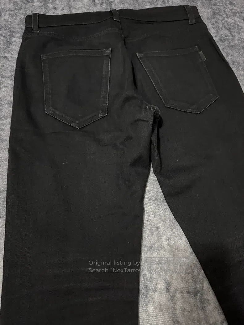 Saint Laurent Paris Saint Laurent Paris Distressed Black Basic Jeans Size US 30 / EU 46 - 4 Thumbnail