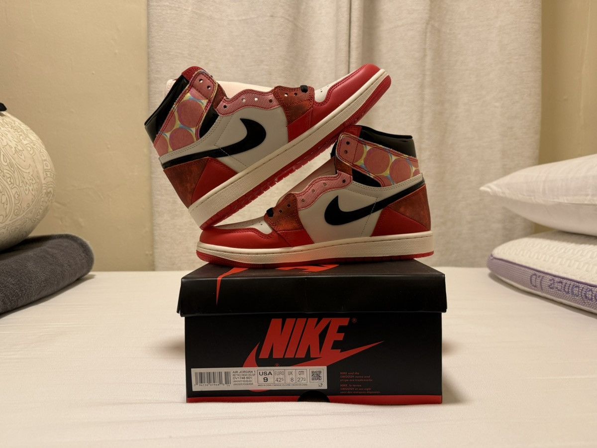 Jordan Brand × Marvel Comics × Nike Nike Jordan 1 Retro High OG Across the Spider-Verse Size 9 Size US 9 / EU 42 - 7 Thumbnail
