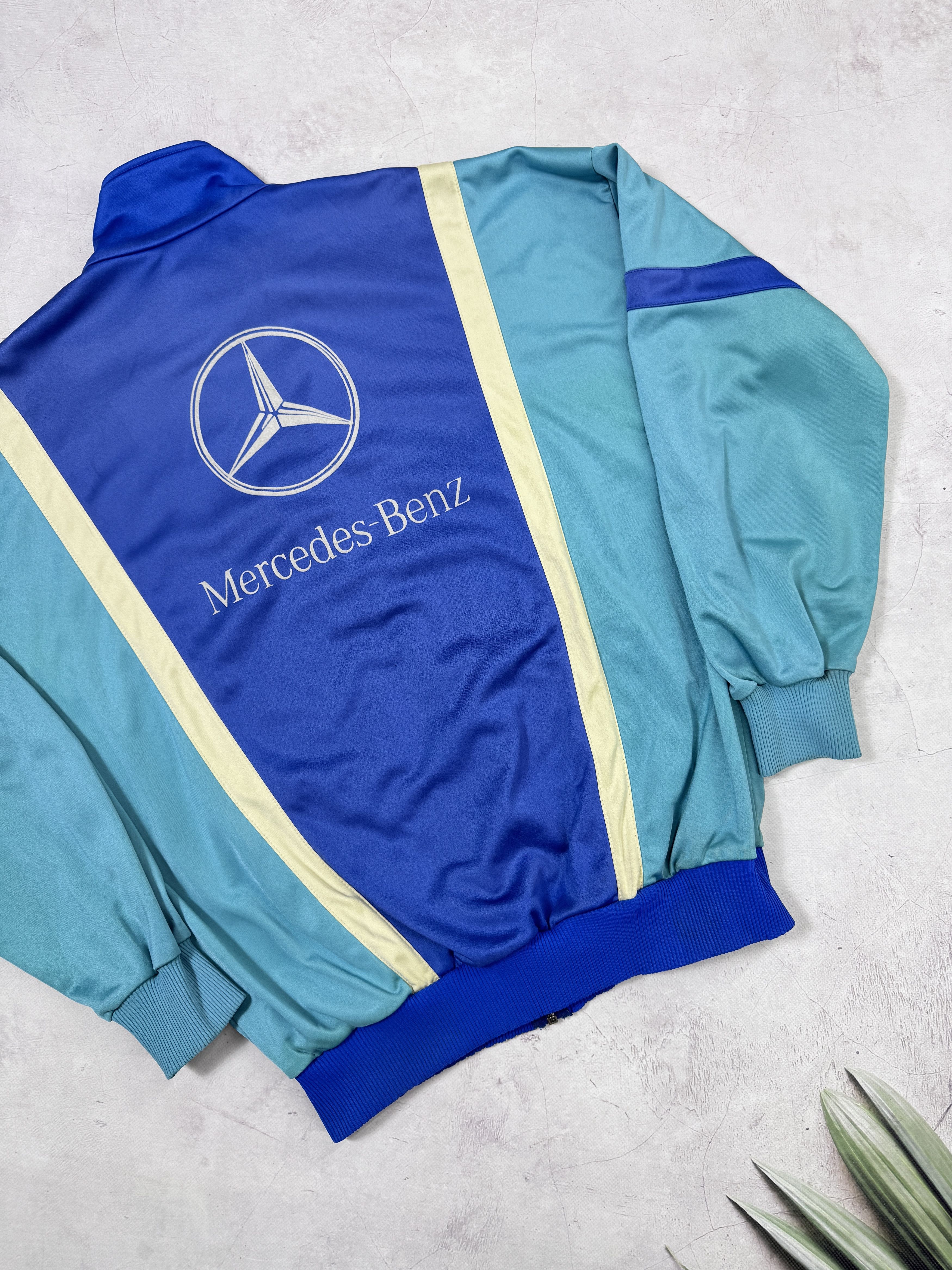 Erima Vintage Erima Track Jacket Mercedes-Benz Back Logo Size US L / EU 52-54 / 3 - 21 Thumbnail