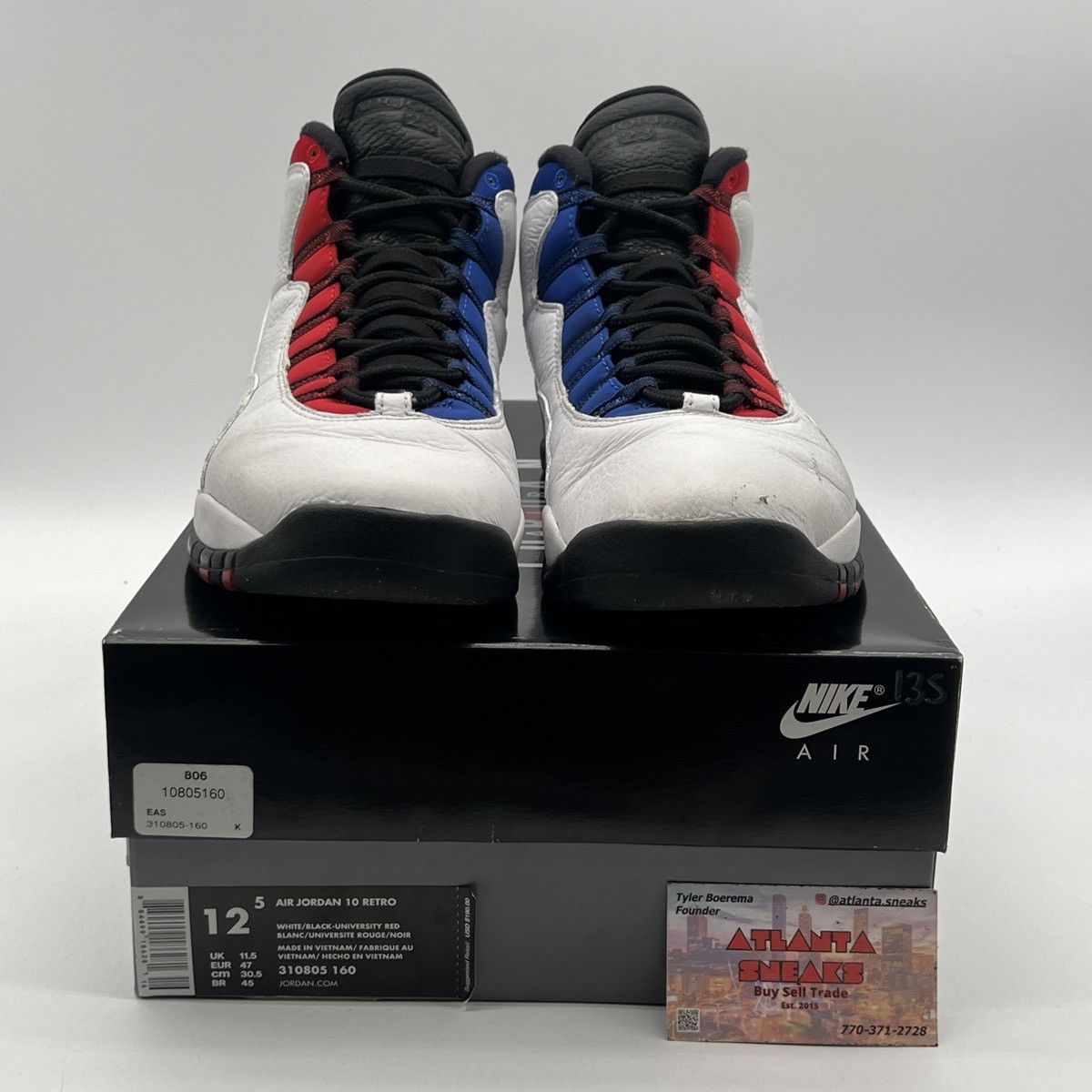 Jordan Brand Air Jordan 10 Westbrook class of 2006 Size US 12.5 / EU 45-46 - 2 Thumbnail