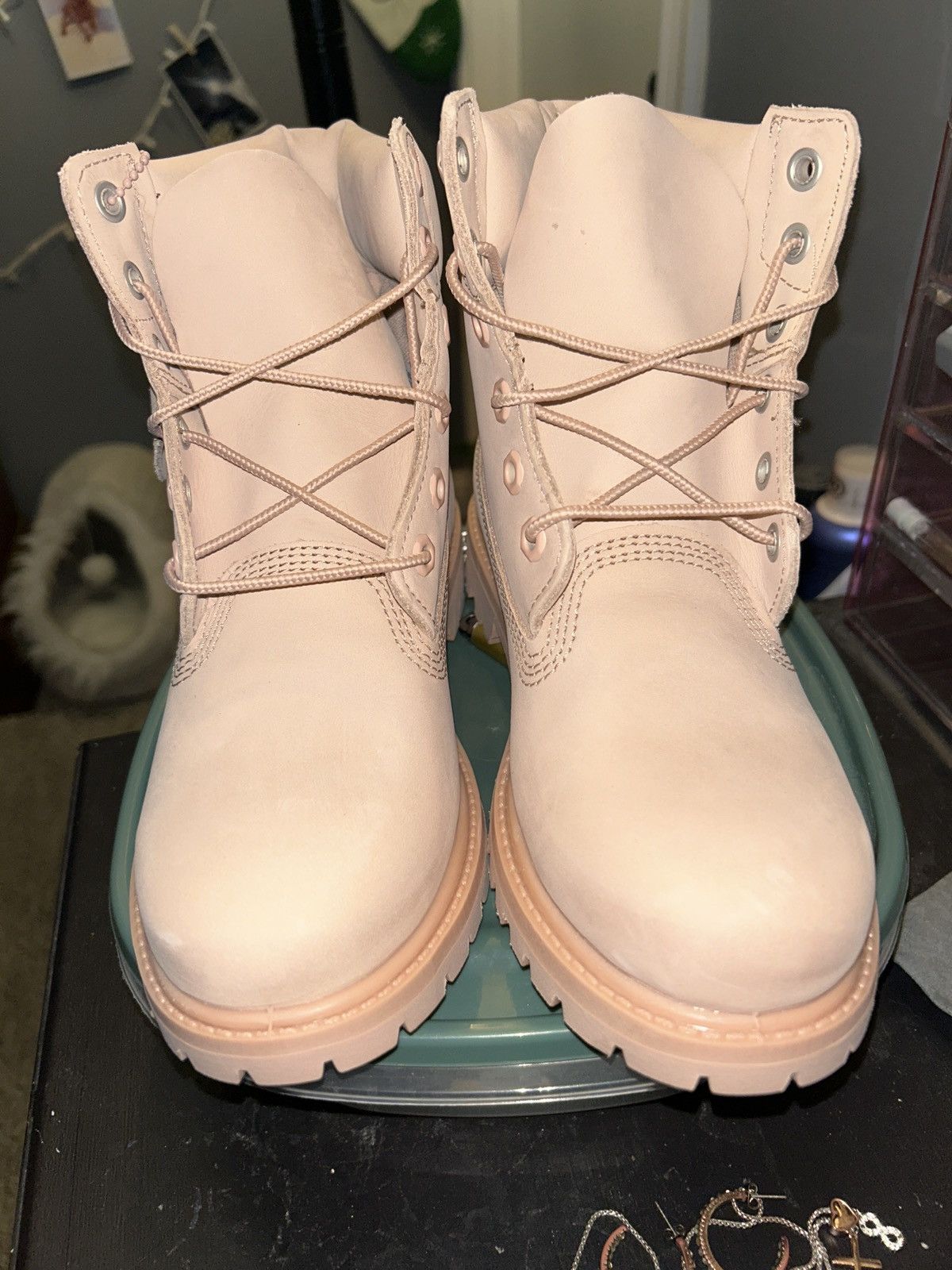 Timberland timberland premium 6 in lace waterproof light pink nubuck Size US 6.5 / IT 36.5 - 13 Thumbnail