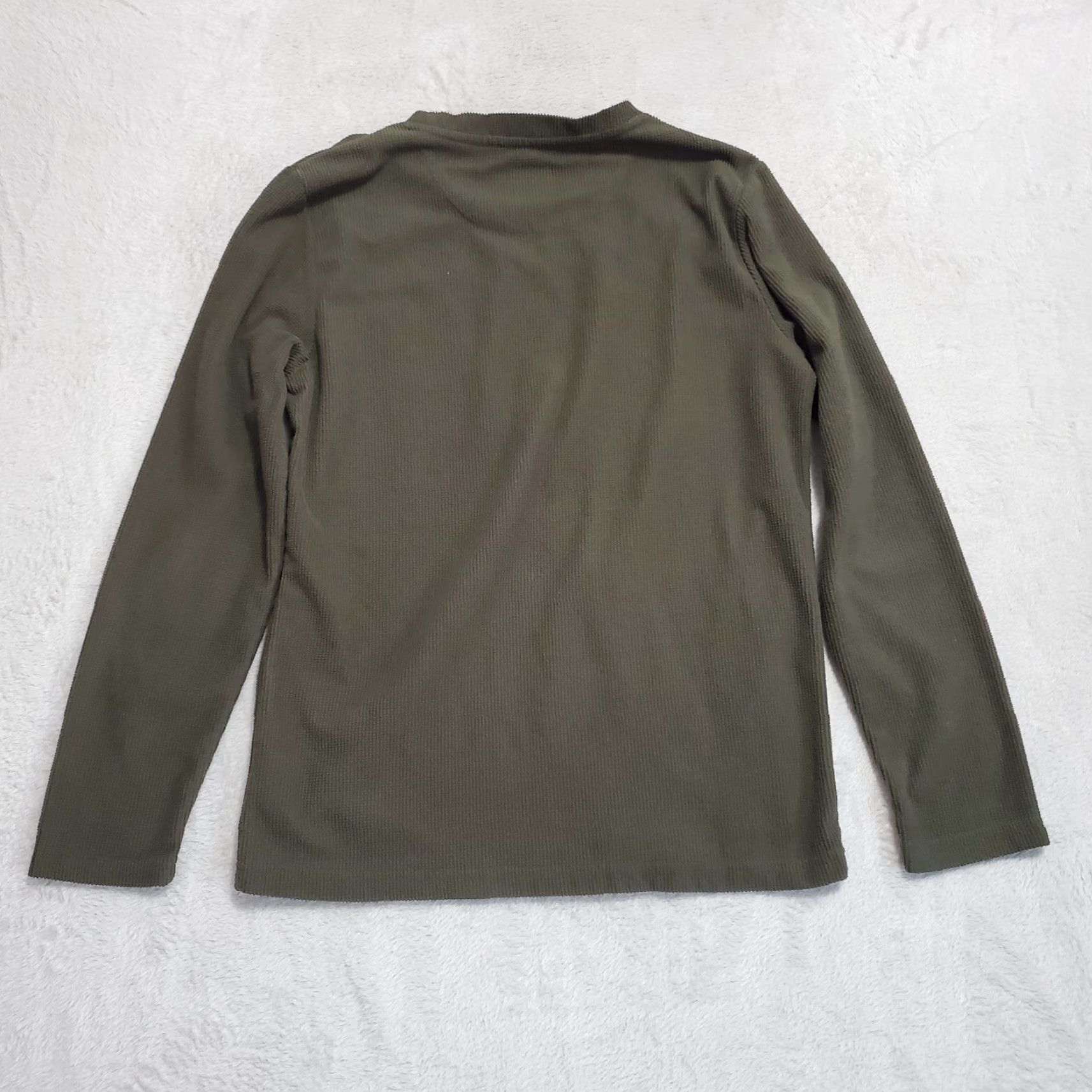 Nomad Nomad Sweater Men Small Olive Green Long Sleeve Thermal Crew Pullover Outdoor Size S Size US S / EU 44-46 / 1 - 2 Thumbnail