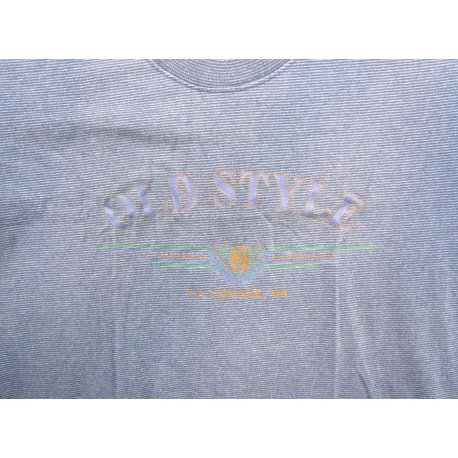 Vintage Vintage Gopher Sport Striped T-Shirt Men’s Size L Blue 90s 90s Theme Short Sleeve Shirt Mens Size US L / EU 52-54 / 3 - 2 Thumbnail