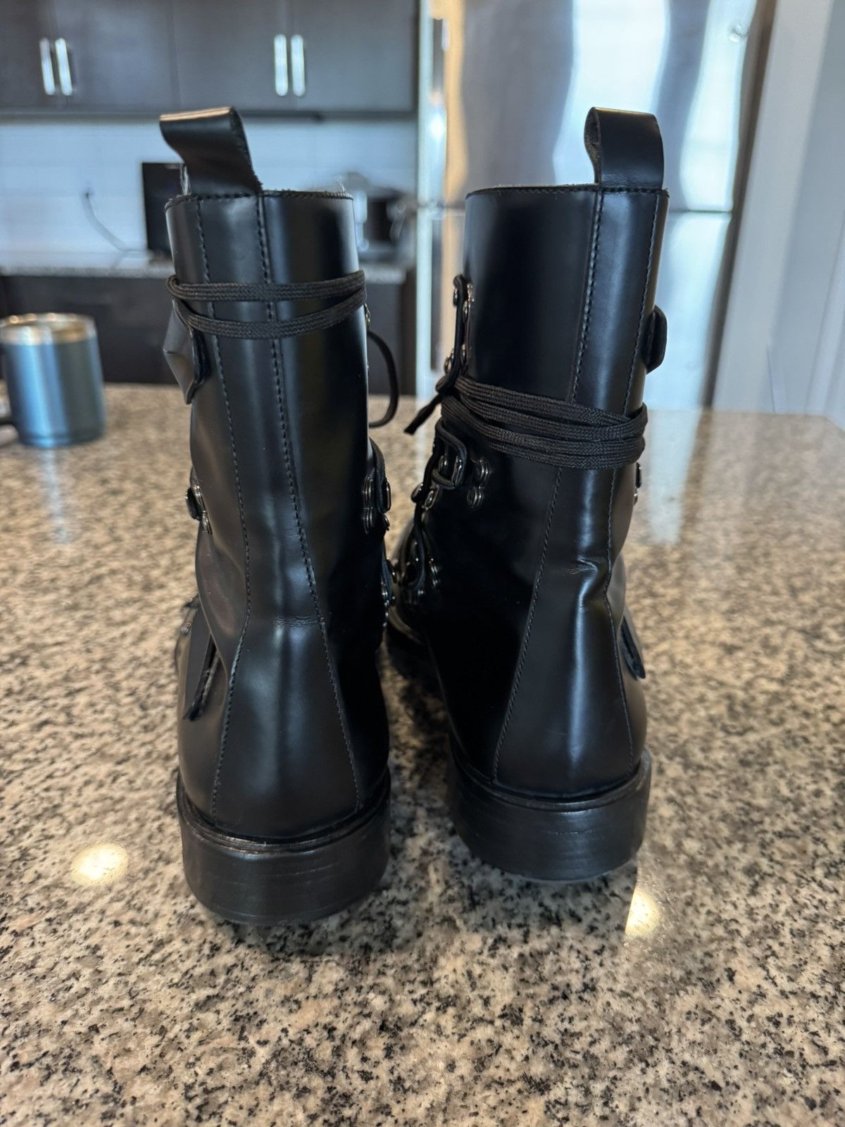 Raf Simons Raf Simons FW11 Multi-Lace Combat Boots EU40 Size US 7 / EU 40 - 4 Thumbnail