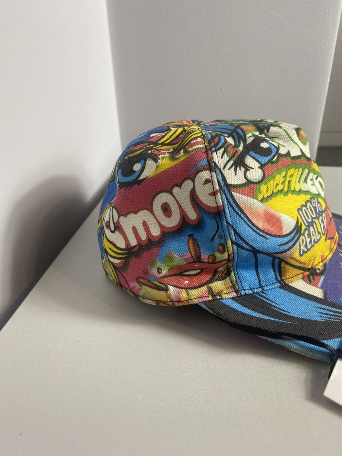 Moschino Moschino pop cap hat with colo pop art print new with rafa Size ONE SIZE - 3 Thumbnail