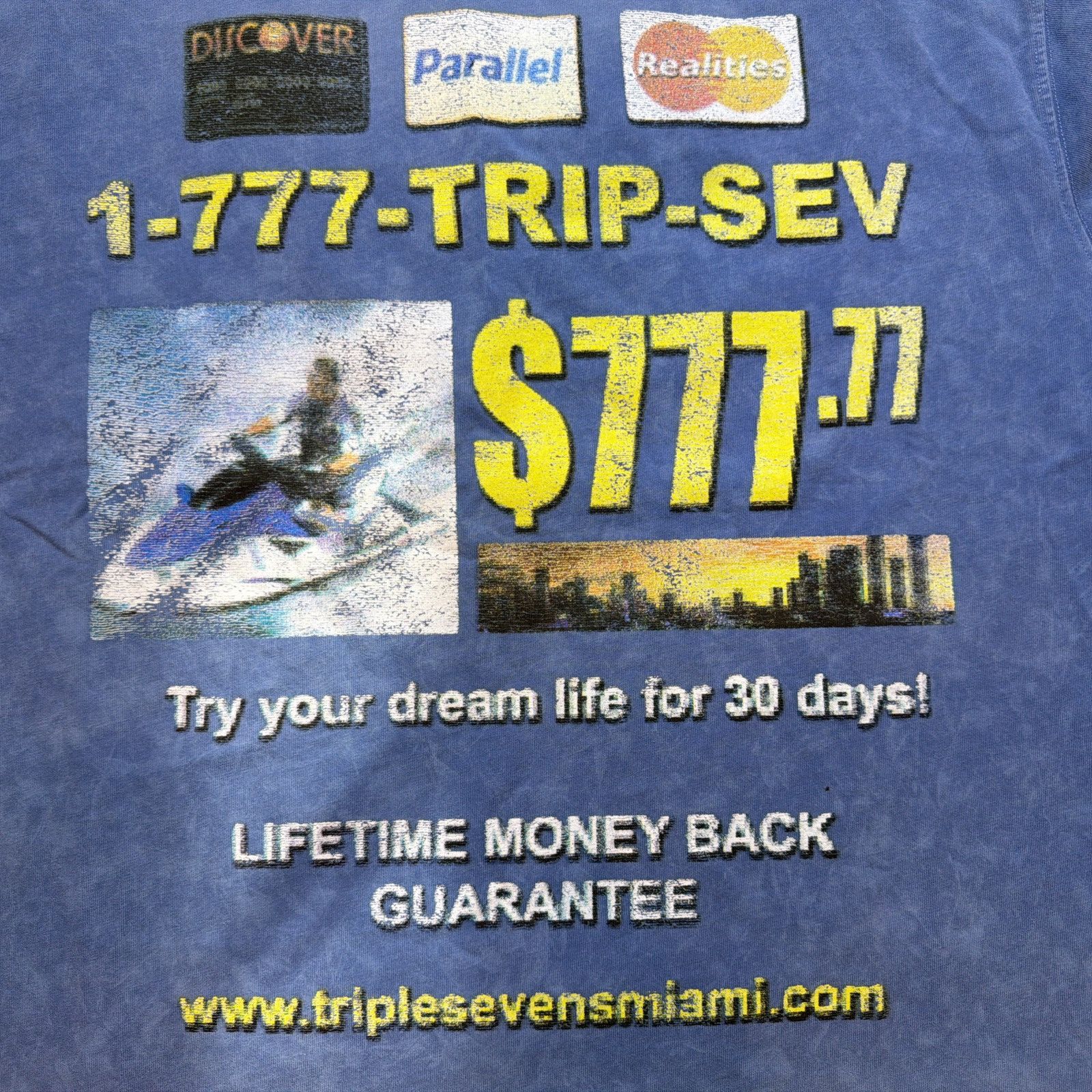 TRIPLE SEVENS Triple Sevens Parallel Realities T-shirt Size US XXL / EU 58 / 5 - 3 Thumbnail
