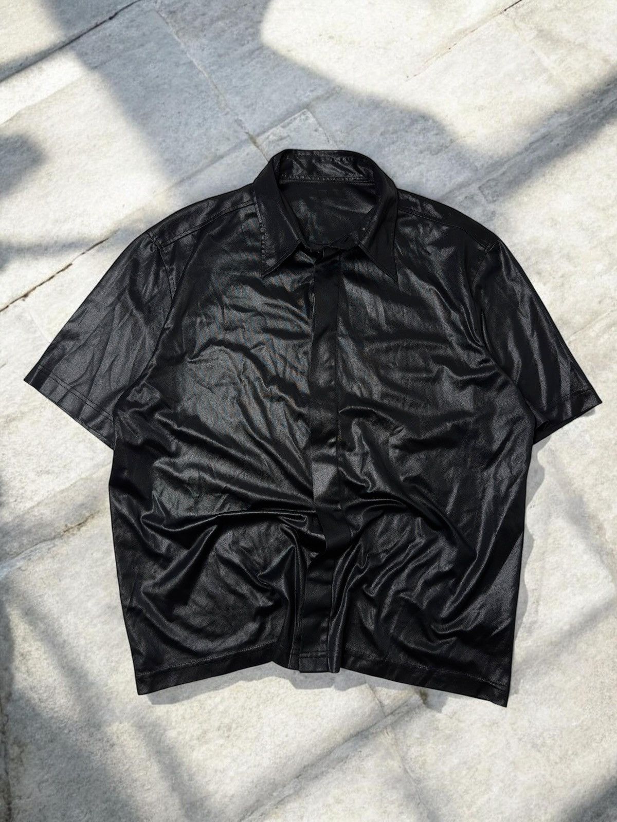 Vintage Vintage avant garde shiny bowling shirt if6was9 lgb skater Size US M / EU 48-50 / 2 - 1 Thumbnail