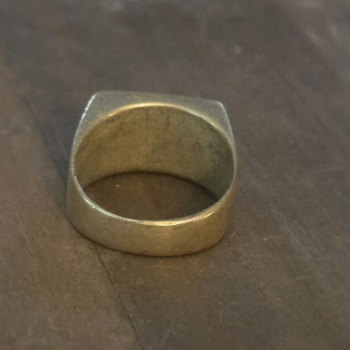 Vintage Vintage WWII 1944 Naples, Italy trench art ring Size ONE SIZE - 7 Thumbnail