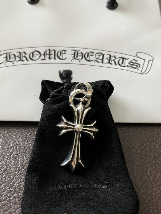 Chrome hearts online large cross pendant