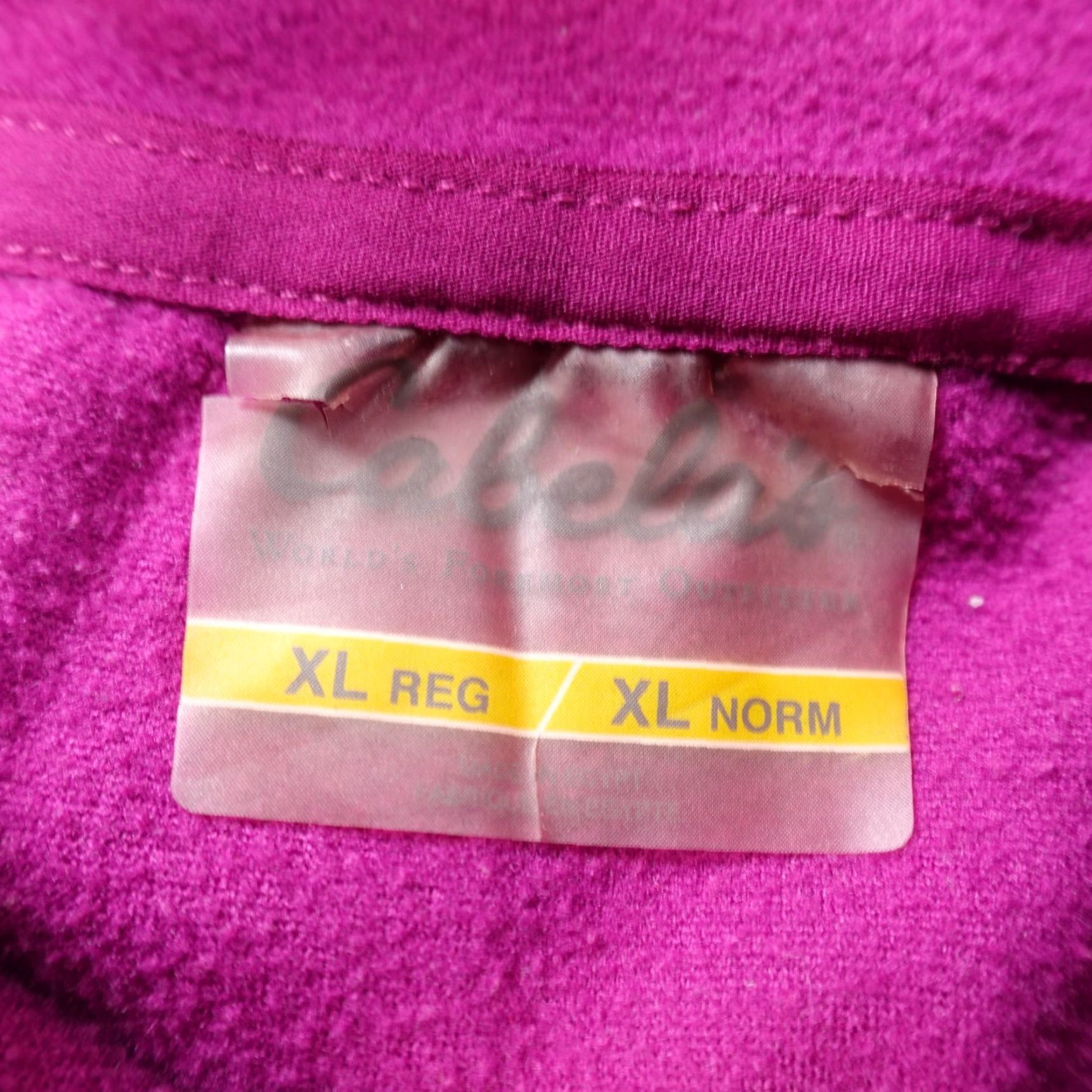 Vintage Cabela's Sweater Womens XL Purple Zip Pullover Mock Sweatshirt Outdoor Casual Size XL / US 12-14 / IT 48-50 - 6 Thumbnail