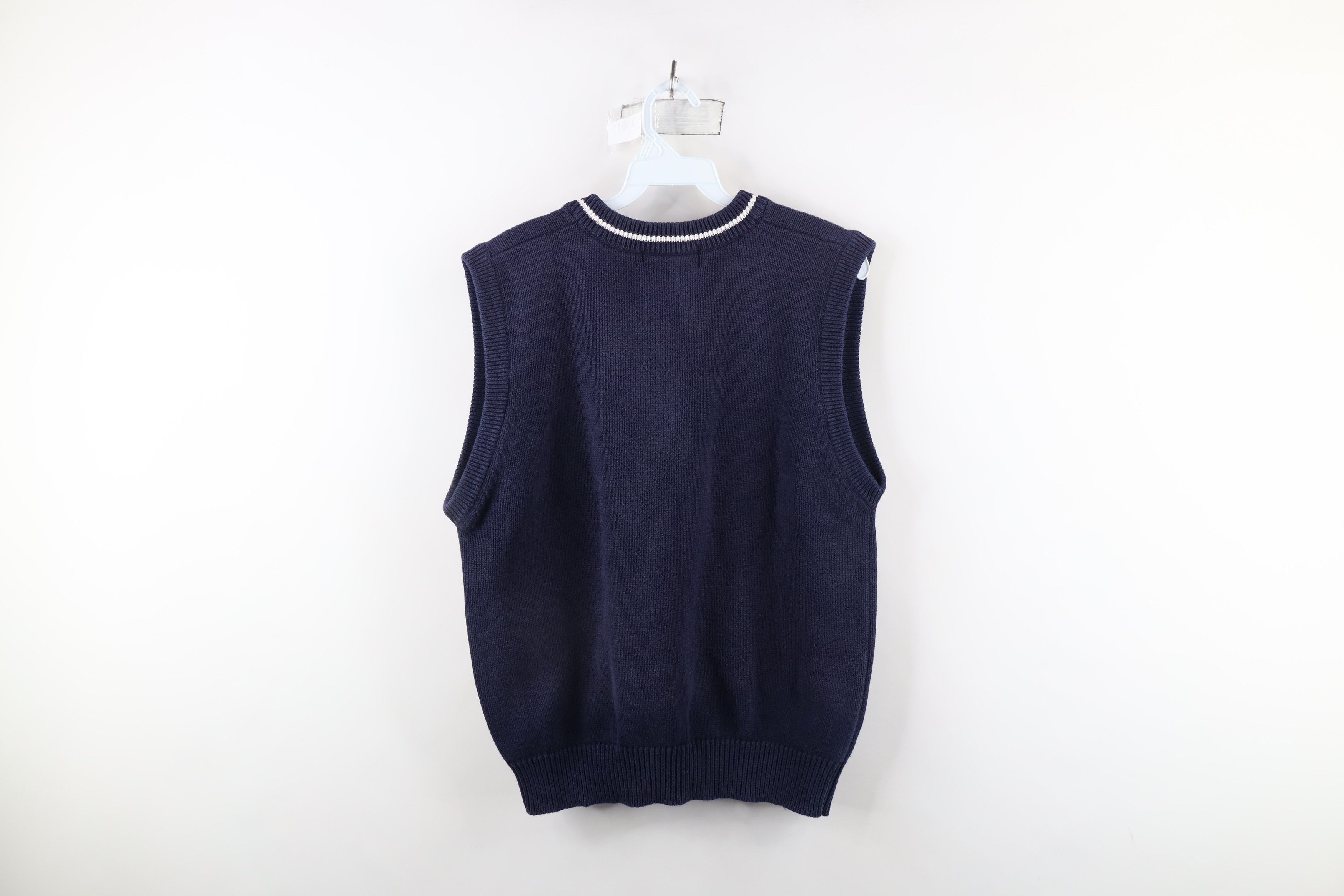 Vintage Vintage 90s Streetwear Dapper Golf Cotton Knit Sweater Vest Size US M / EU 48-50 / 2 - 6 Thumbnail