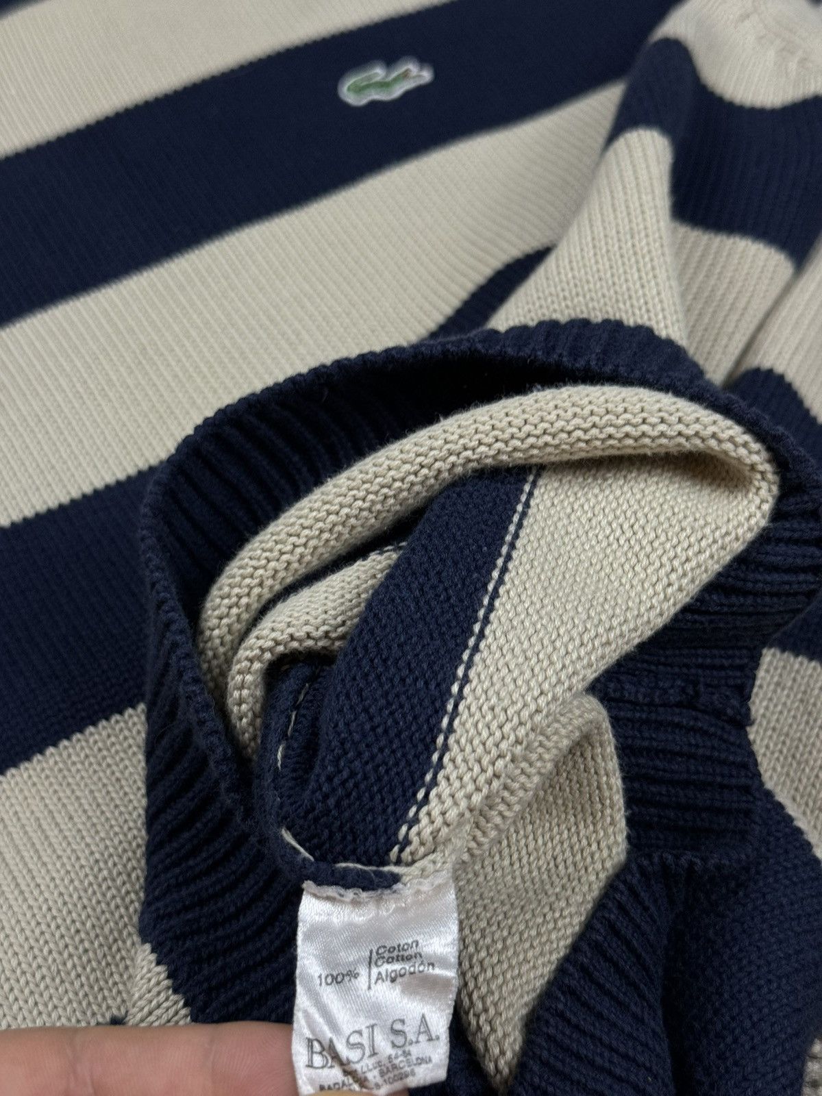 Lacoste Sweater crewneck Lacoste original old money item Size US L / EU 52-54 / 3 - 5 Thumbnail