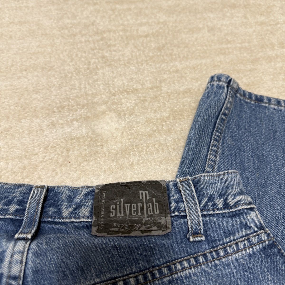 Levi's Vintage 90's Levis SilverTab Baggy Jeans 30x30 Skater Grunge Size US 30 / EU 46 - 2 Thumbnail