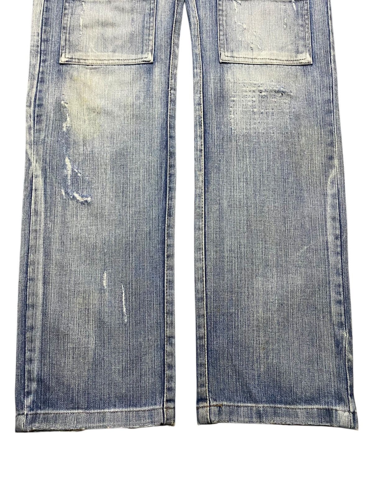 Japanese Brand Vintage Japanese Brand Faded Wash Front Pocket Distressed Size US 34 / EU 50 - 5 Thumbnail