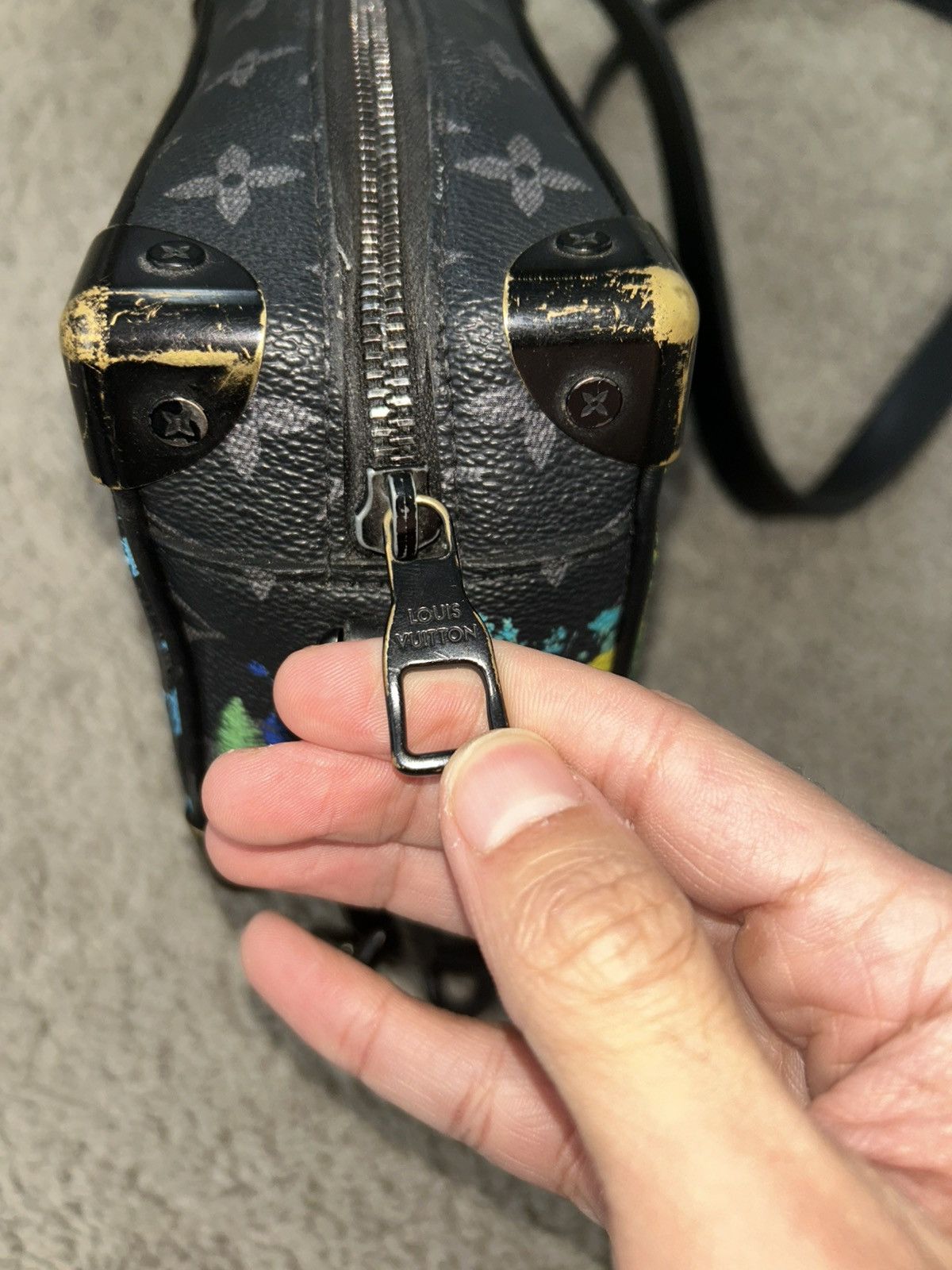 Louis Vuitton Louis Vuitton Mini Soft Trunk Monogram Eclipse Foliage Bag Size ONE SIZE - 12 Thumbnail