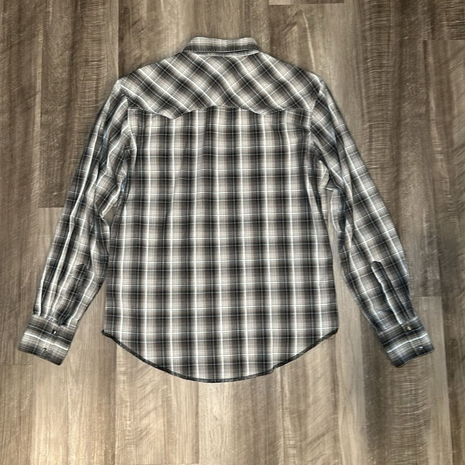 Wrangler Wrangler Western Long Sleeve Pearl Snap Button - Medium Size US M / EU 48-50 / 2 - 3 Thumbnail