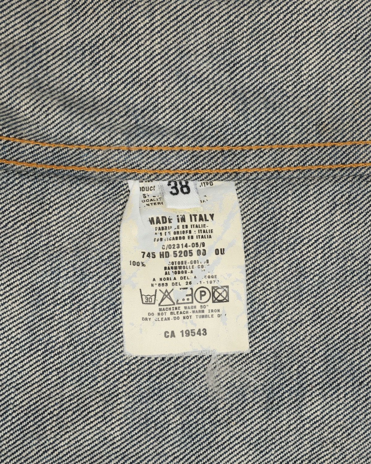 Helmut Lang Helmut Lang 1998 denim jacket Size US S / EU 44-46 / 1 - 5 Thumbnail