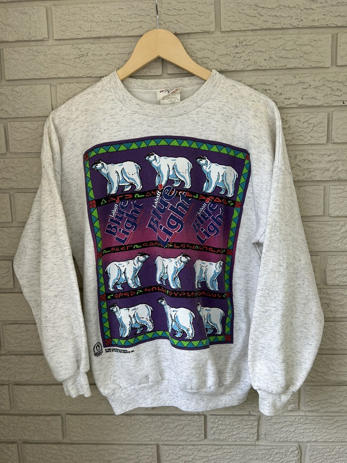 Vintage Vintage 1992 Labatt Blue Light Brewing Promo Crewneck Size US S / EU 44-46 / 1 - 1 Thumbnail