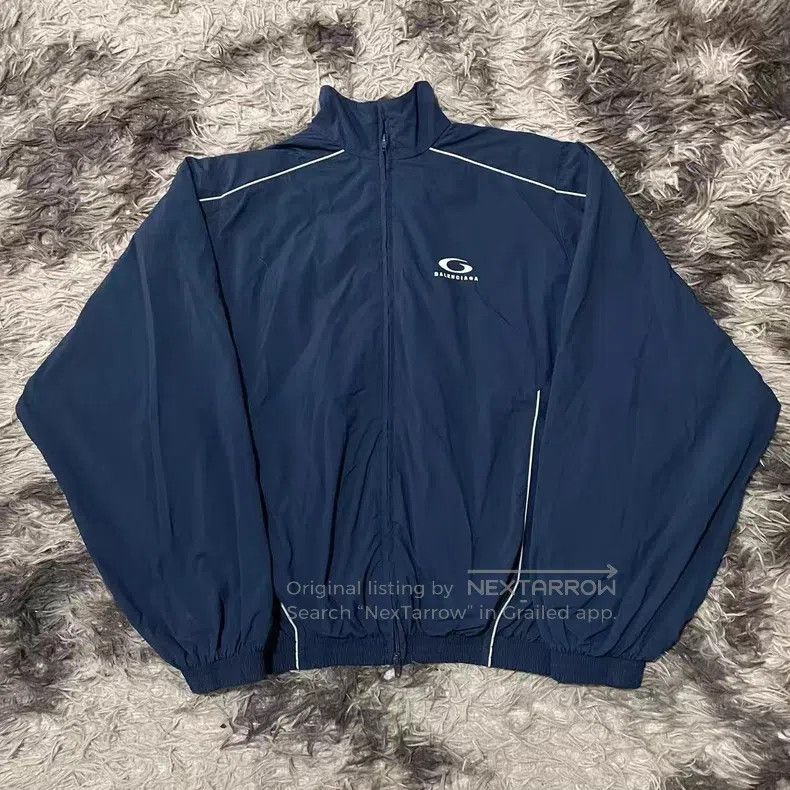 Balenciaga Circular Embroidery Logo Patchwork School Unifo