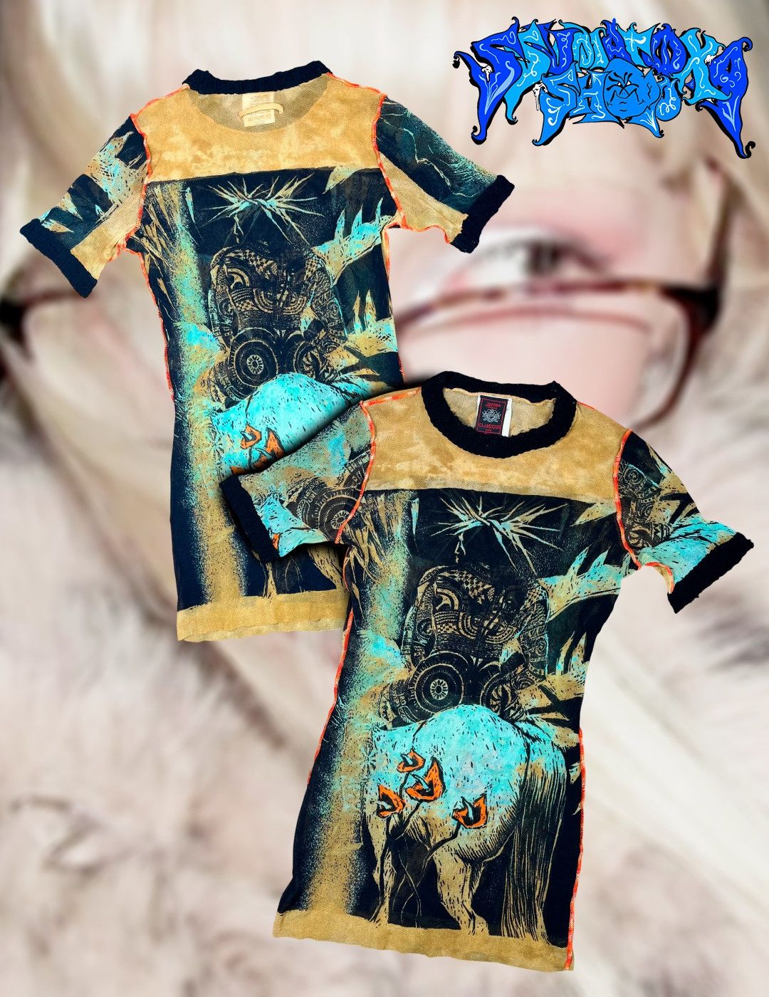 Jean Paul Gaultier Vintage 2001 Avant Garde Archive Tattoo Jean Paul Gaultier Size M / US 6-8 / IT 42-44 - 1 Thumbnail